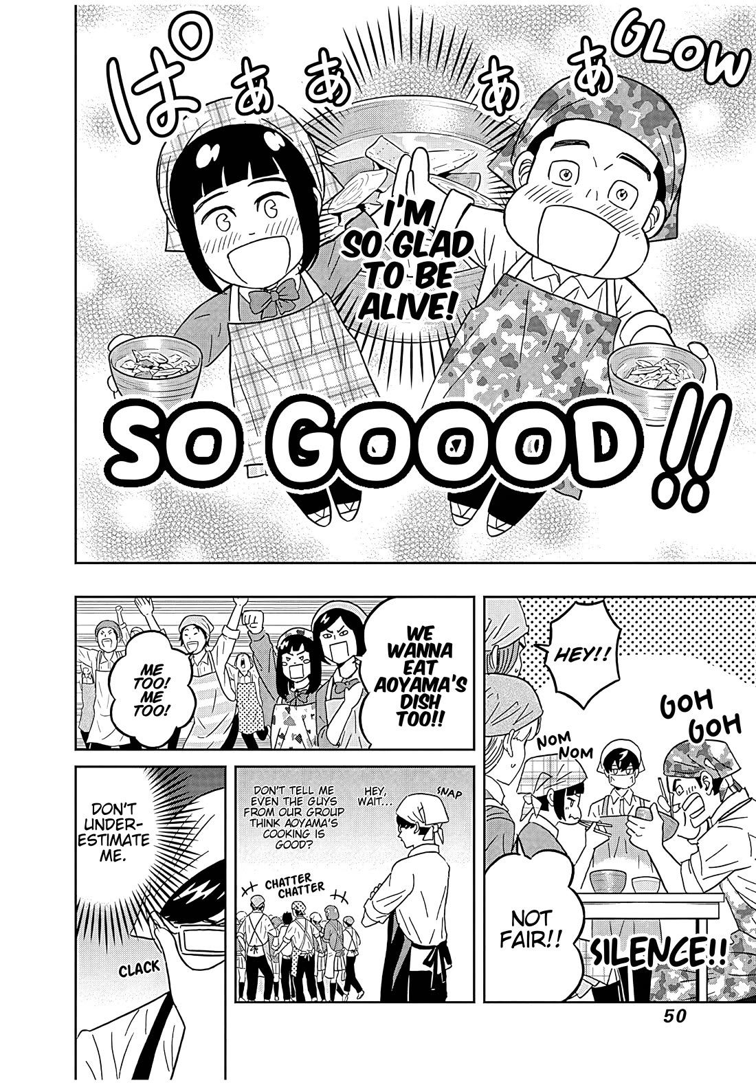 Clean Freak! Aoyama-kun Chapter 43 page 8 - Chapter 43: There's something that Narita-kun wants to eat