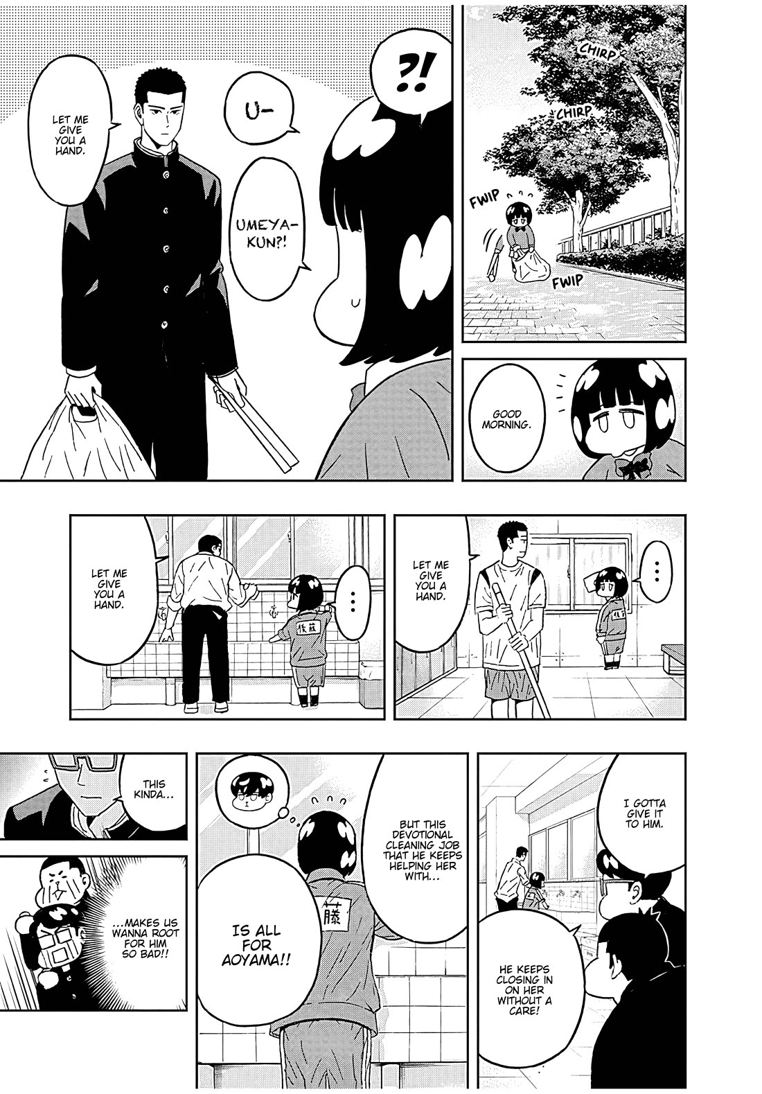 Clean Freak! Aoyama-kun Chapter 45 page 13 - Chapter 45: Umeya-kun wants to master a different path as well