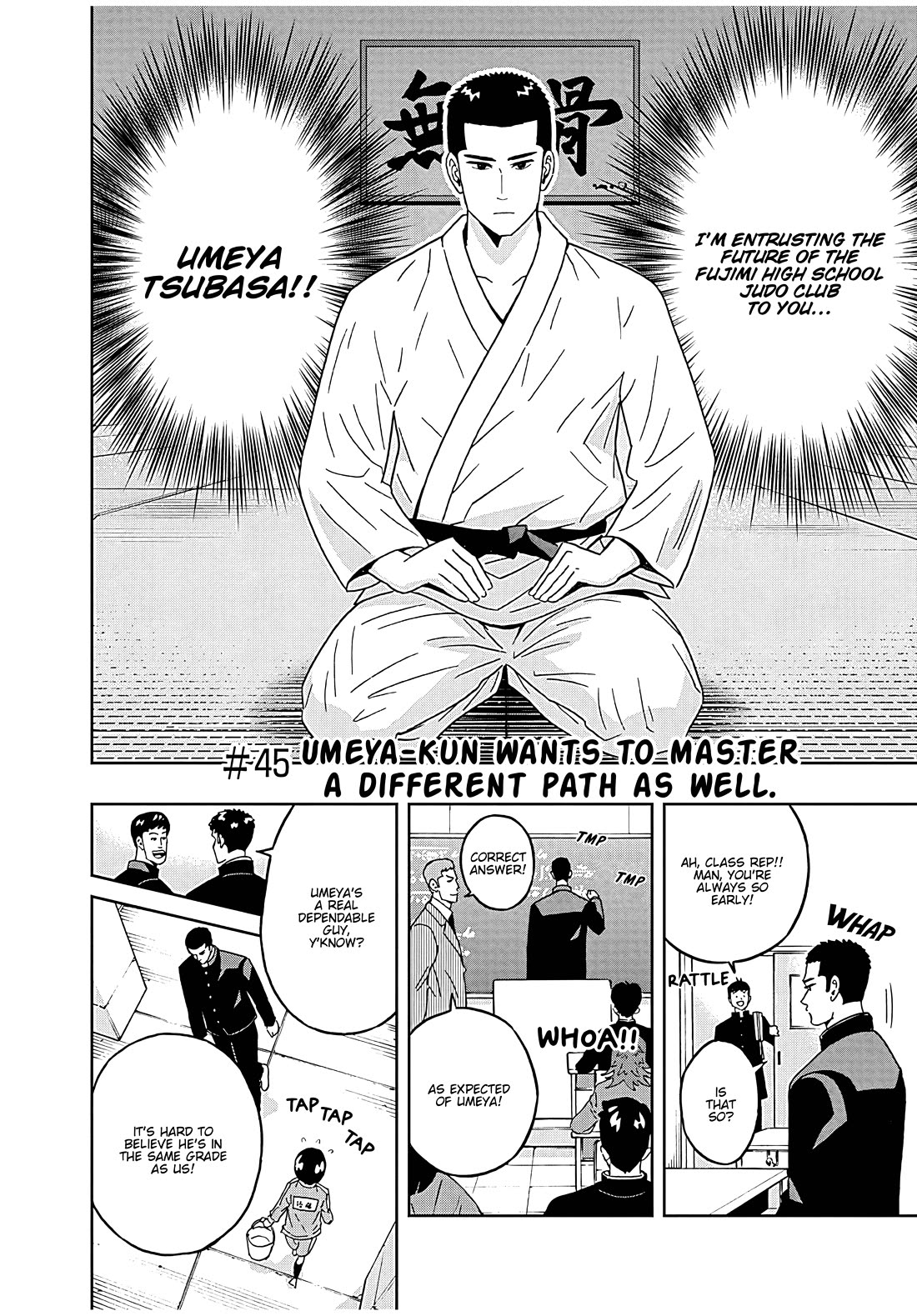 Clean Freak! Aoyama-kun Chapter 45 page 2 - Chapter 45: Umeya-kun wants to master a different path as well