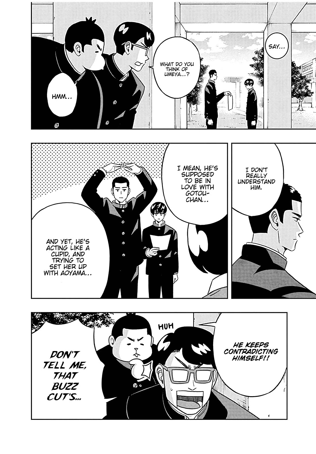 Clean Freak! Aoyama-kun Chapter 46 page 3 - Chapter 46: Umeya-kun's plan has everyone stirred up