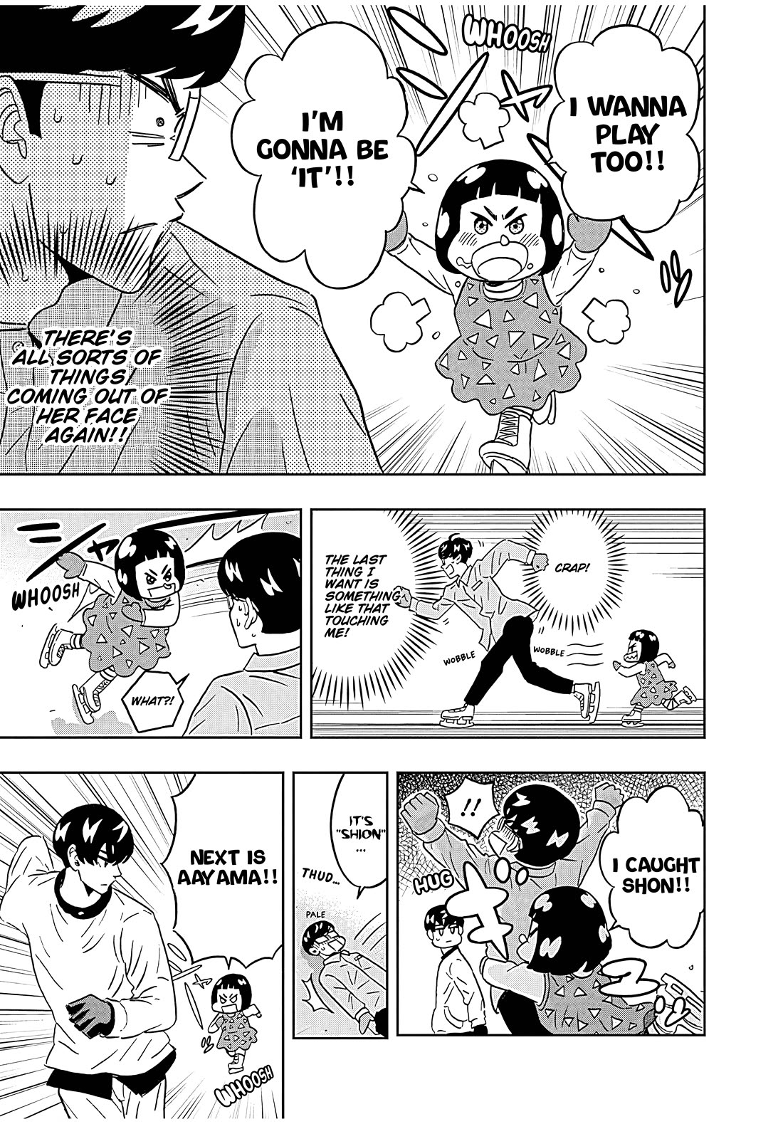 Clean Freak! Aoyama-kun Chapter 47 page 15 - Chapter 47: Ikumi-chan doesn't want to skate