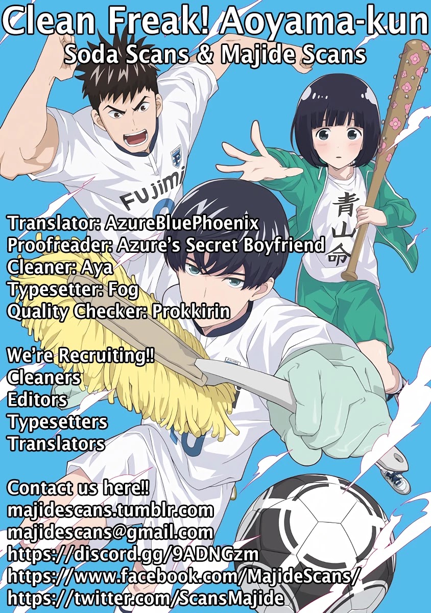 Clean Freak! Aoyama-kun Chapter 5 page 37 - Chapter 5: Aoyama-kun's Reason For His Choice