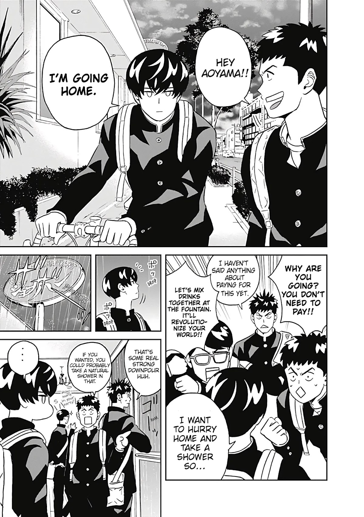 Clean Freak! Aoyama-kun Chapter 7 page 3 - Chapter 7