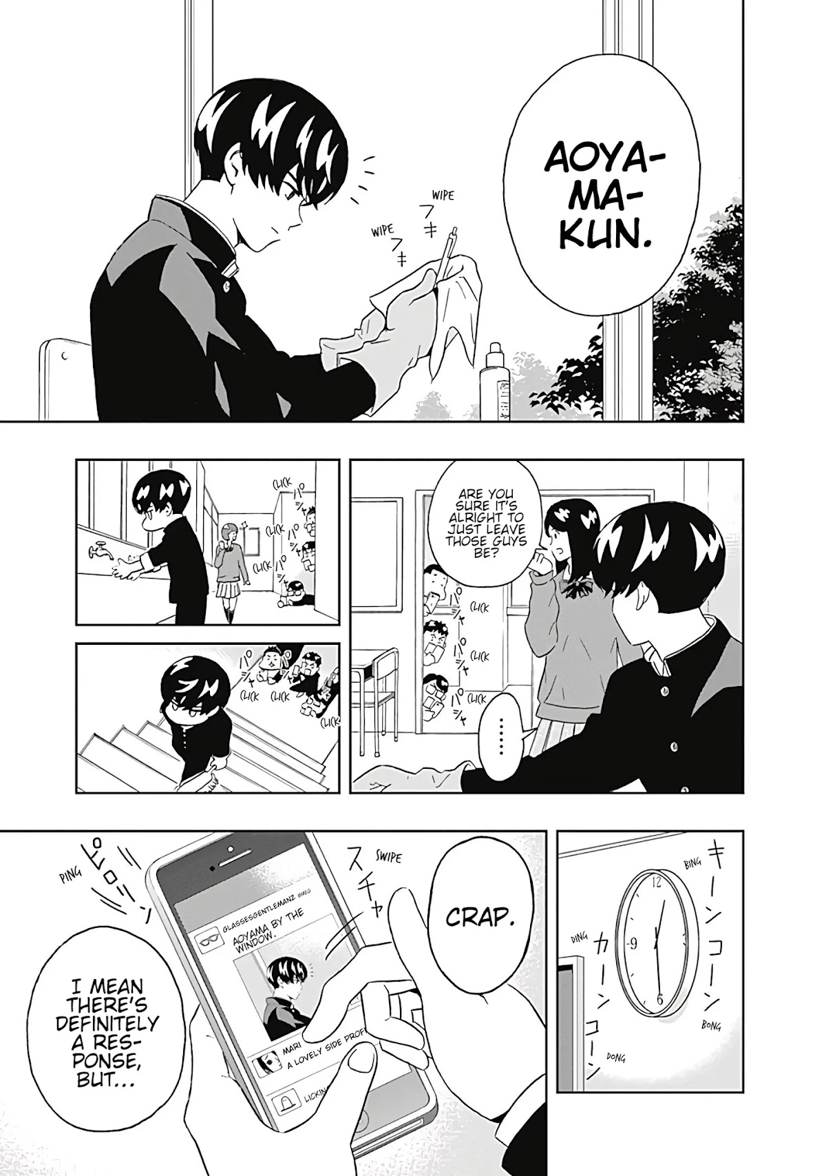 Clean Freak! Aoyama-kun Chapter 8 page 7 - Chapter 8