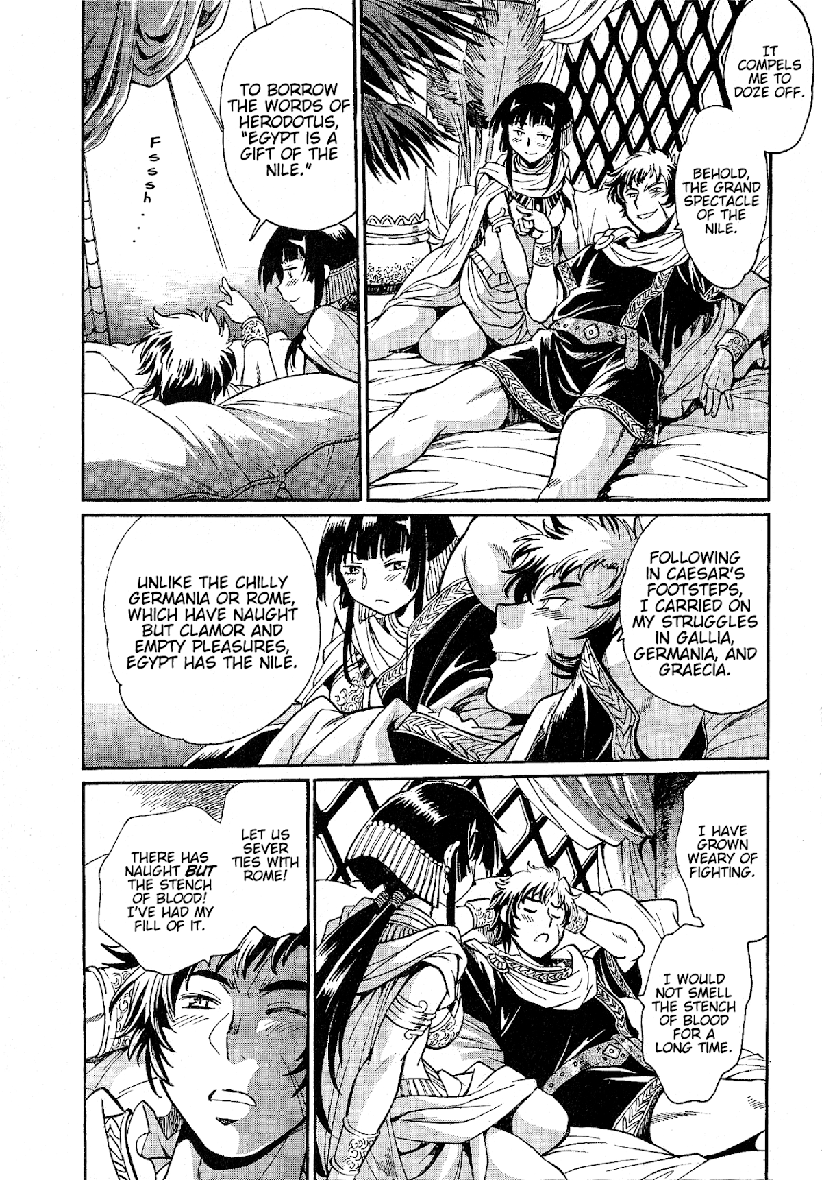 Cleopatra and the Iron Cross Chapter 2 page 8 - Chapter 2: Awakening - Part 2