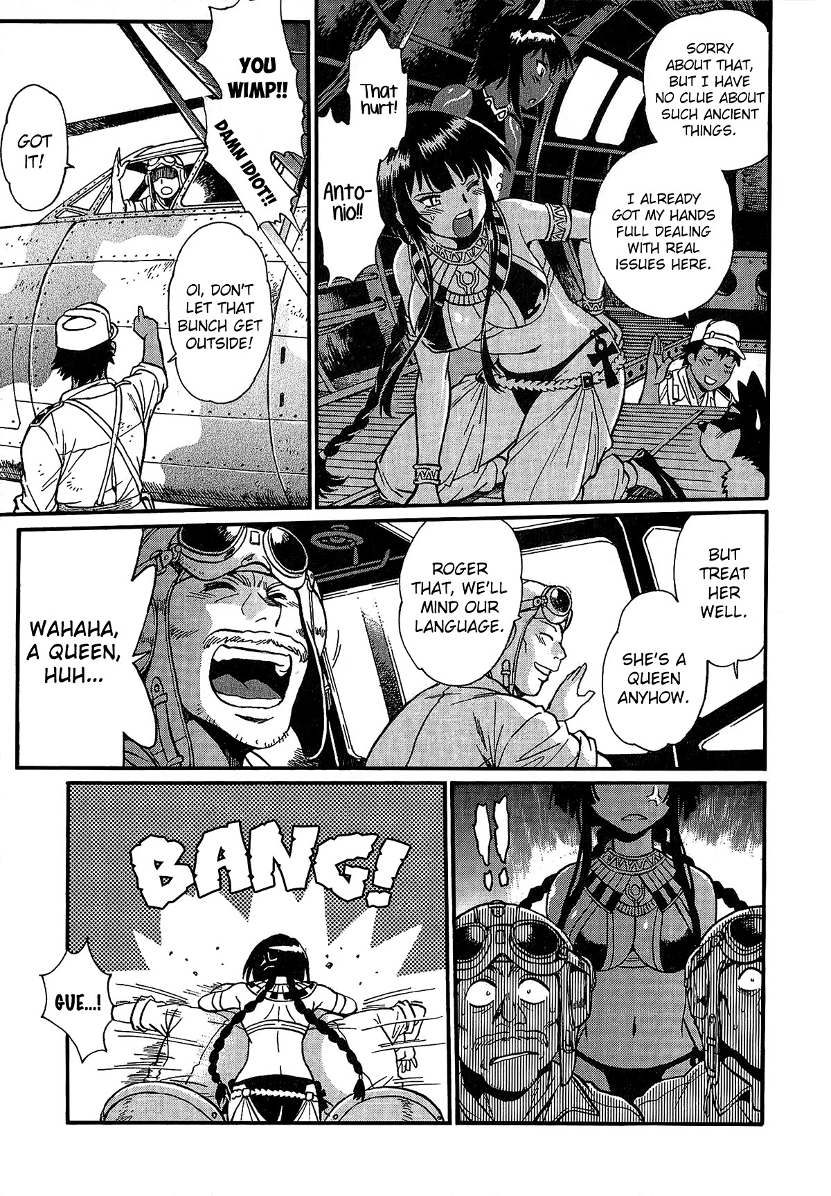 Cleopatra and the Iron Cross Chapter 3 page 10 - Chapter 3: Awakening - Part 3