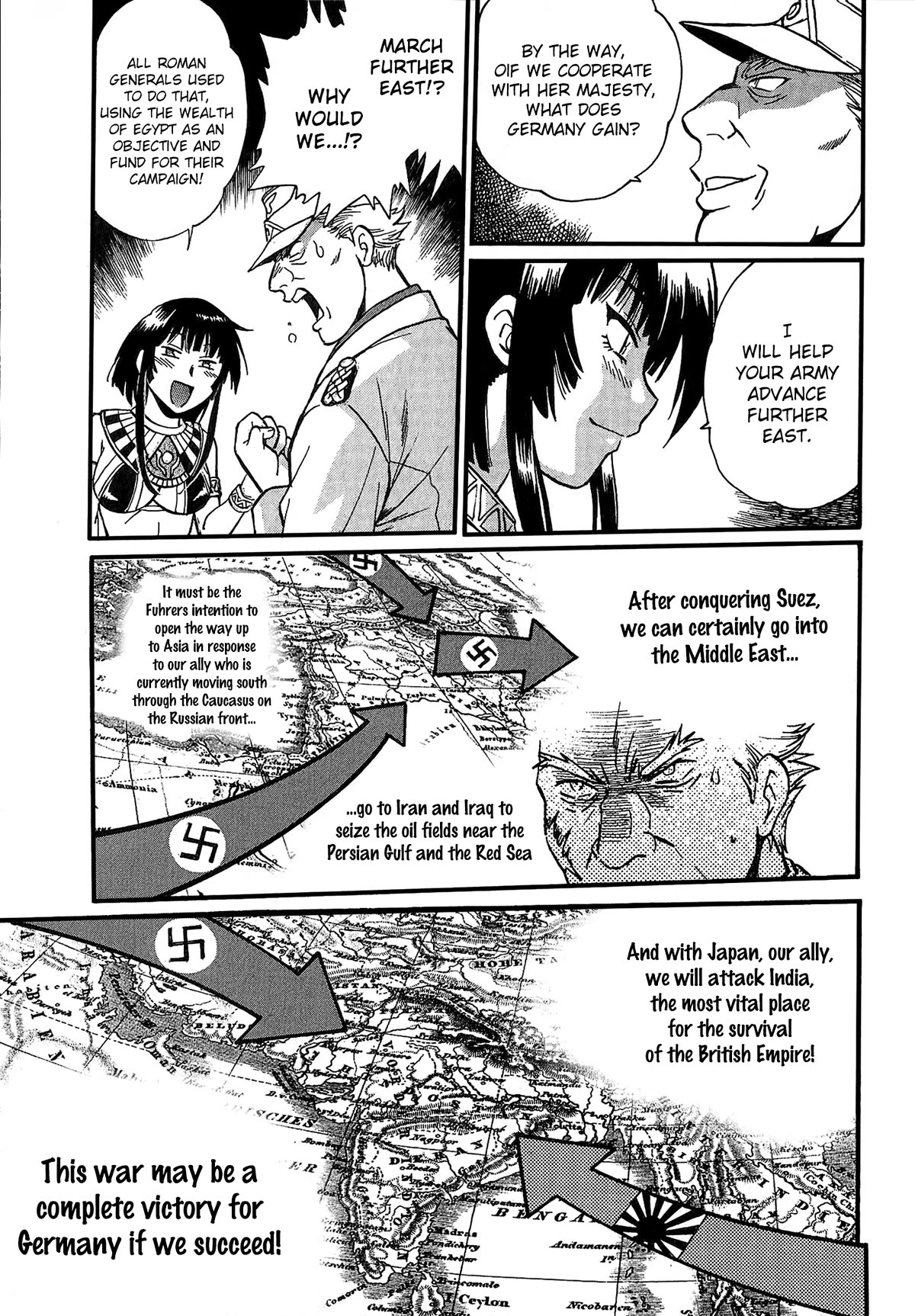 Cleopatra and the Iron Cross Chapter 4 page 10 - Chapter 4: Awakening - Part 4