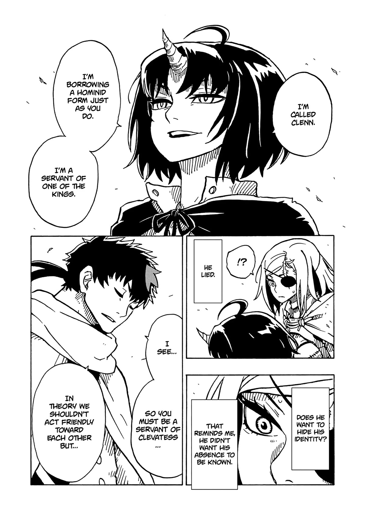 Clevatess - The King of Devil Beasts, the Baby and the Brave of the Undead Chapter 10 page 32 - Chapter 10: Assassin from a distant land