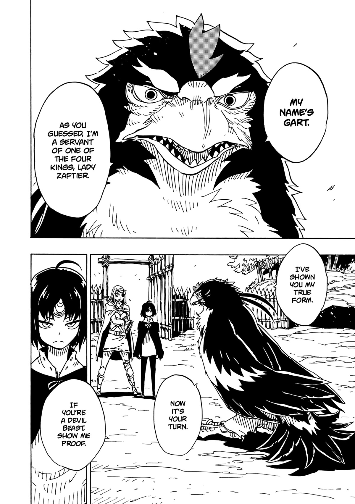 Clevatess - The King of Devil Beasts, the Baby and the Brave of the Undead Chapter 11 page 3 - Chapter 11: Boelate's advance