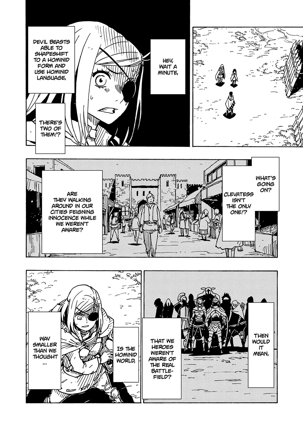 Clevatess - The King of Devil Beasts, the Baby and the Brave of the Undead Chapter 11 page 5 - Chapter 11: Boelate's advance