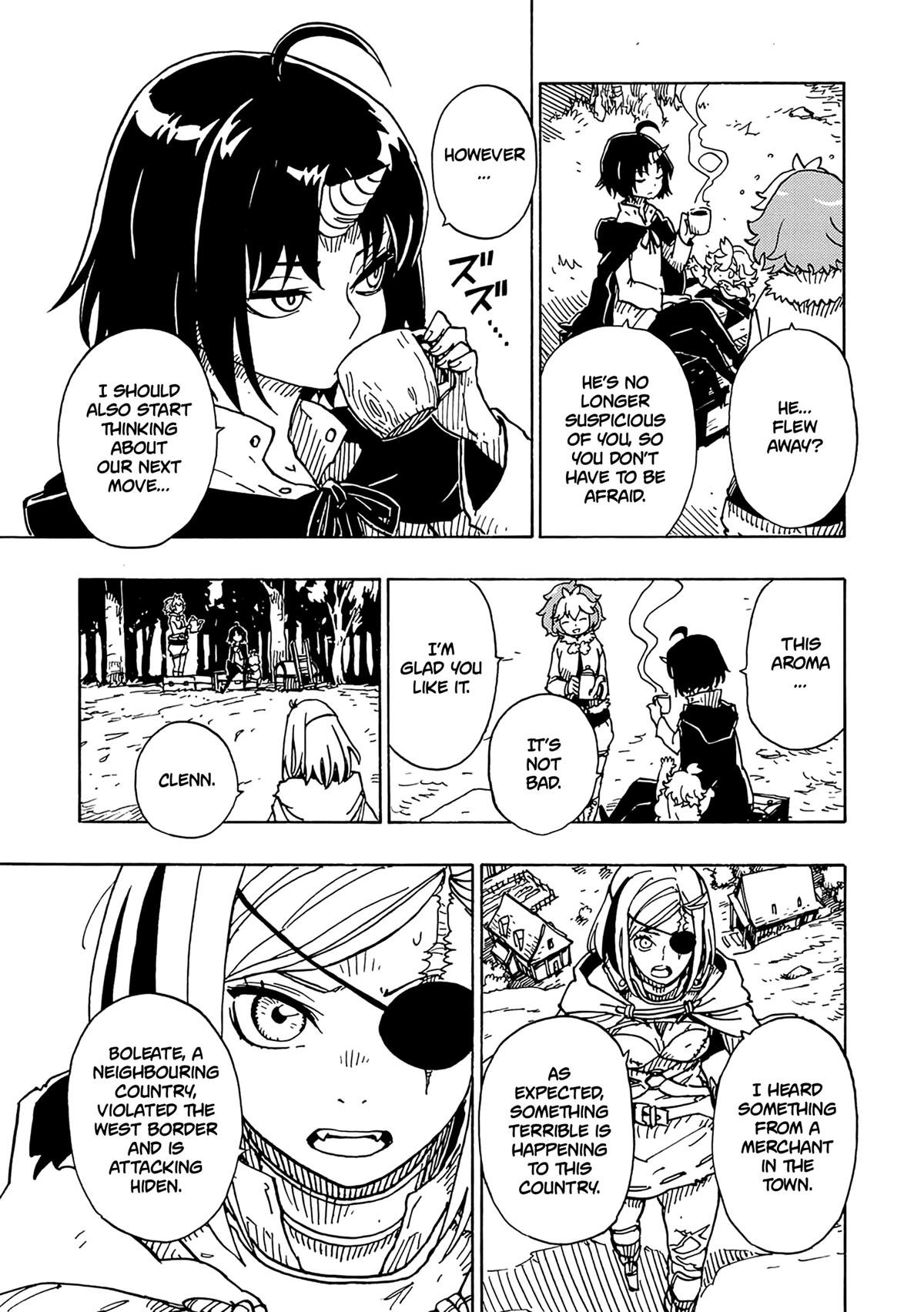 Clevatess - The King of Devil Beasts, the Baby and the Brave of the Undead Chapter 12 page 12 - Chapter 12: The aroma of beans