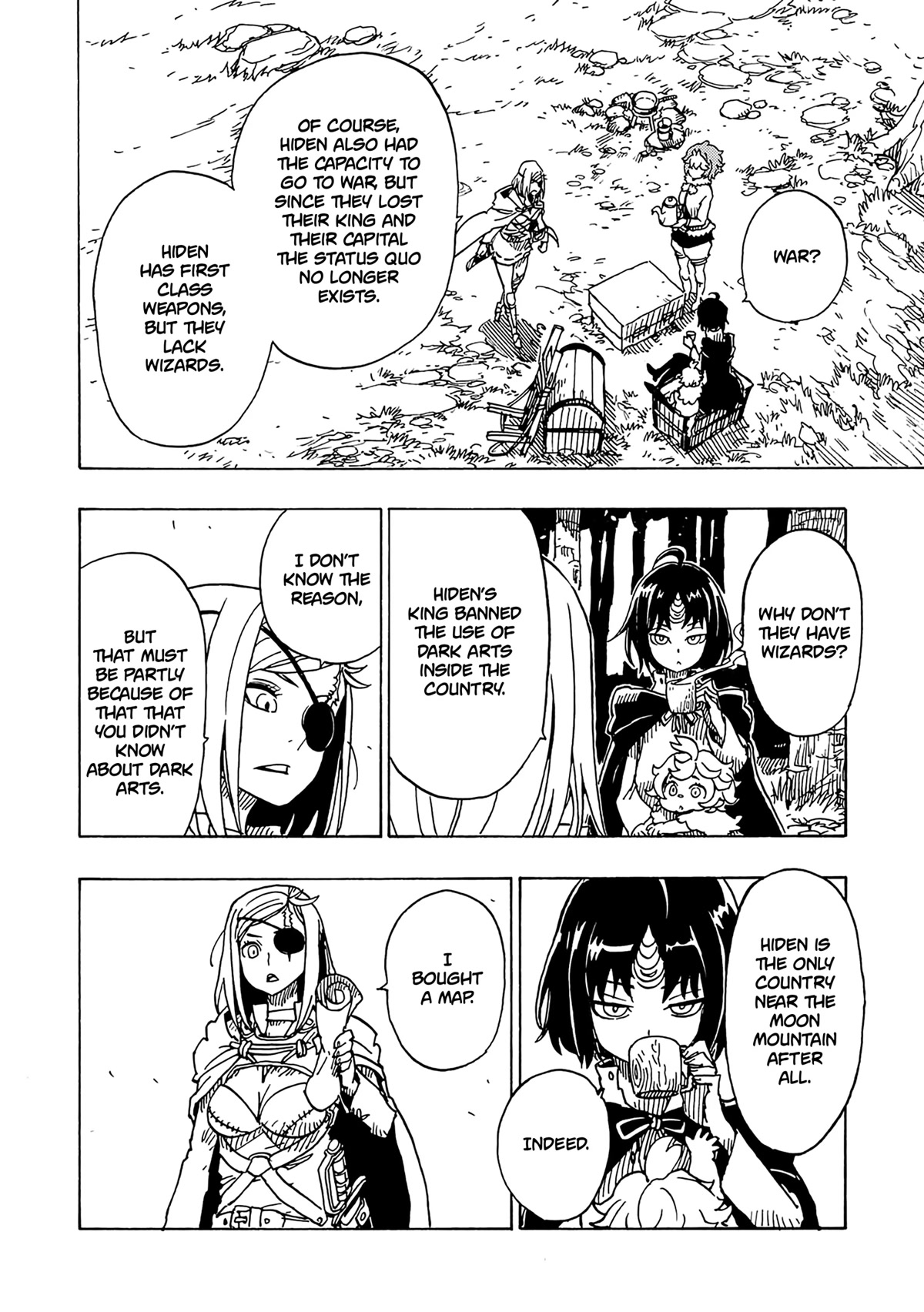 Clevatess - The King of Devil Beasts, the Baby and the Brave of the Undead Chapter 12 page 13 - Chapter 12: The aroma of beans