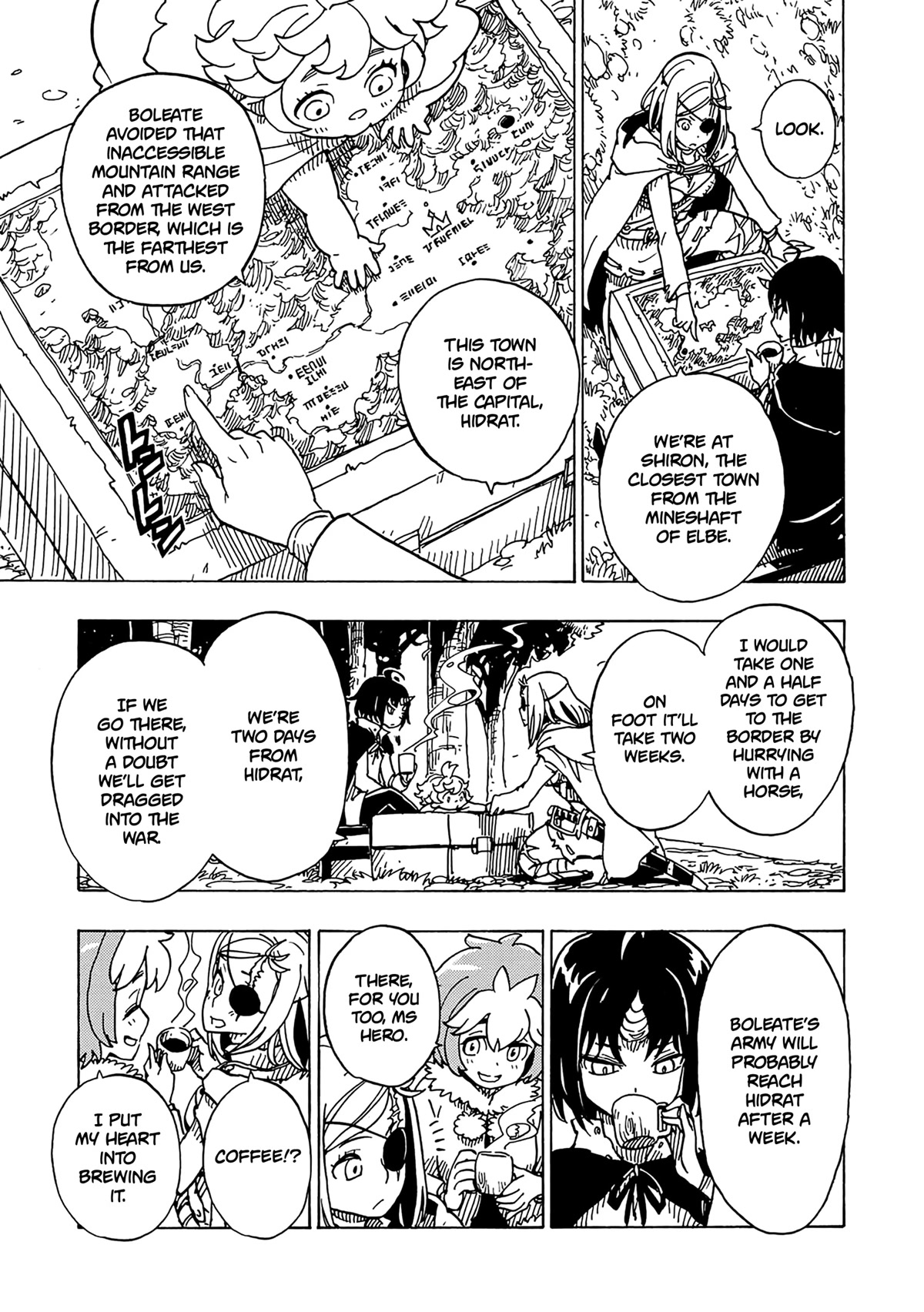 Clevatess - The King of Devil Beasts, the Baby and the Brave of the Undead Chapter 12 page 14 - Chapter 12: The aroma of beans