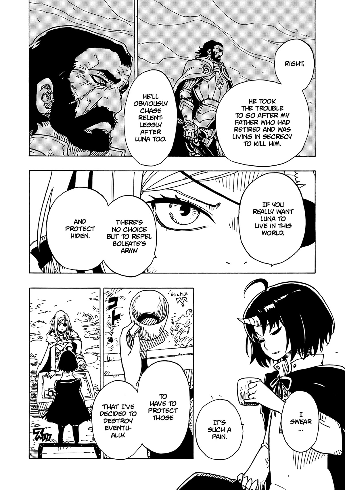 Clevatess - The King of Devil Beasts, the Baby and the Brave of the Undead Chapter 12 page 19 - Chapter 12: The aroma of beans