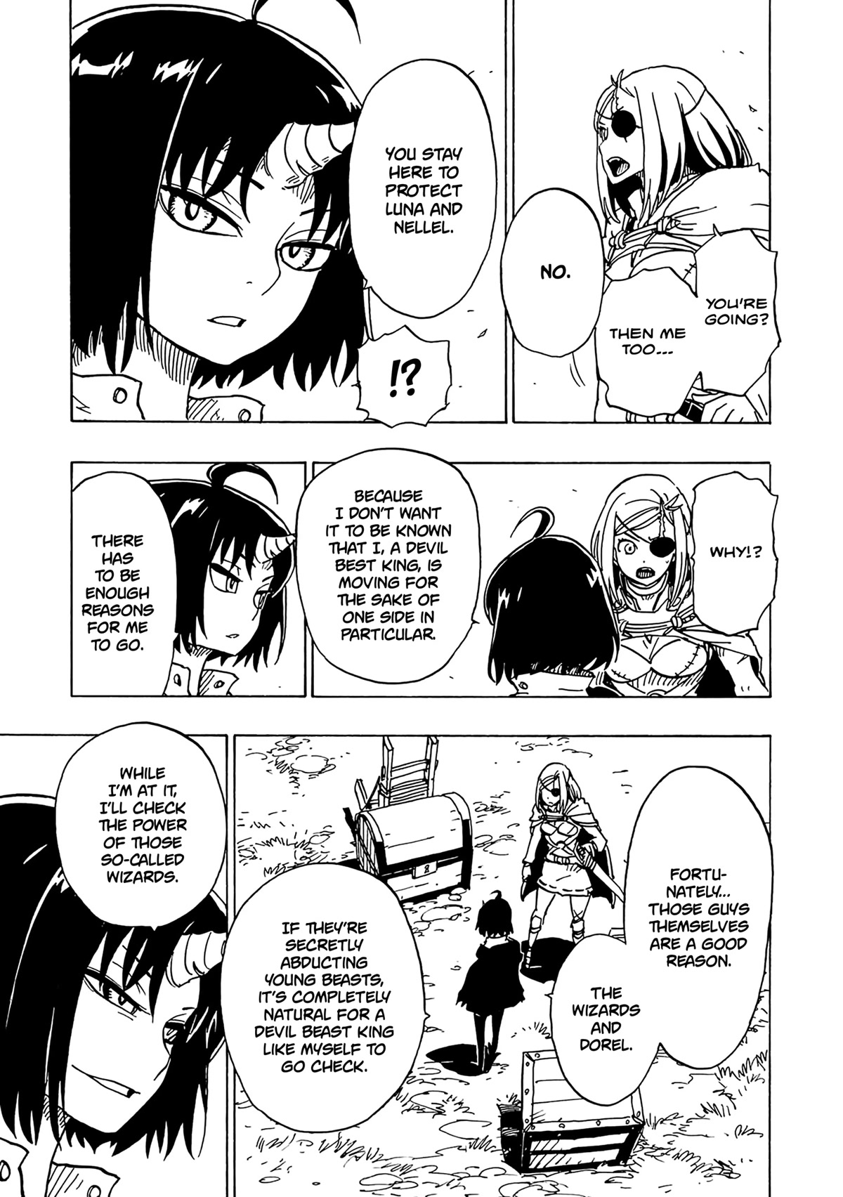 Clevatess - The King of Devil Beasts, the Baby and the Brave of the Undead Chapter 12 page 20 - Chapter 12: The aroma of beans