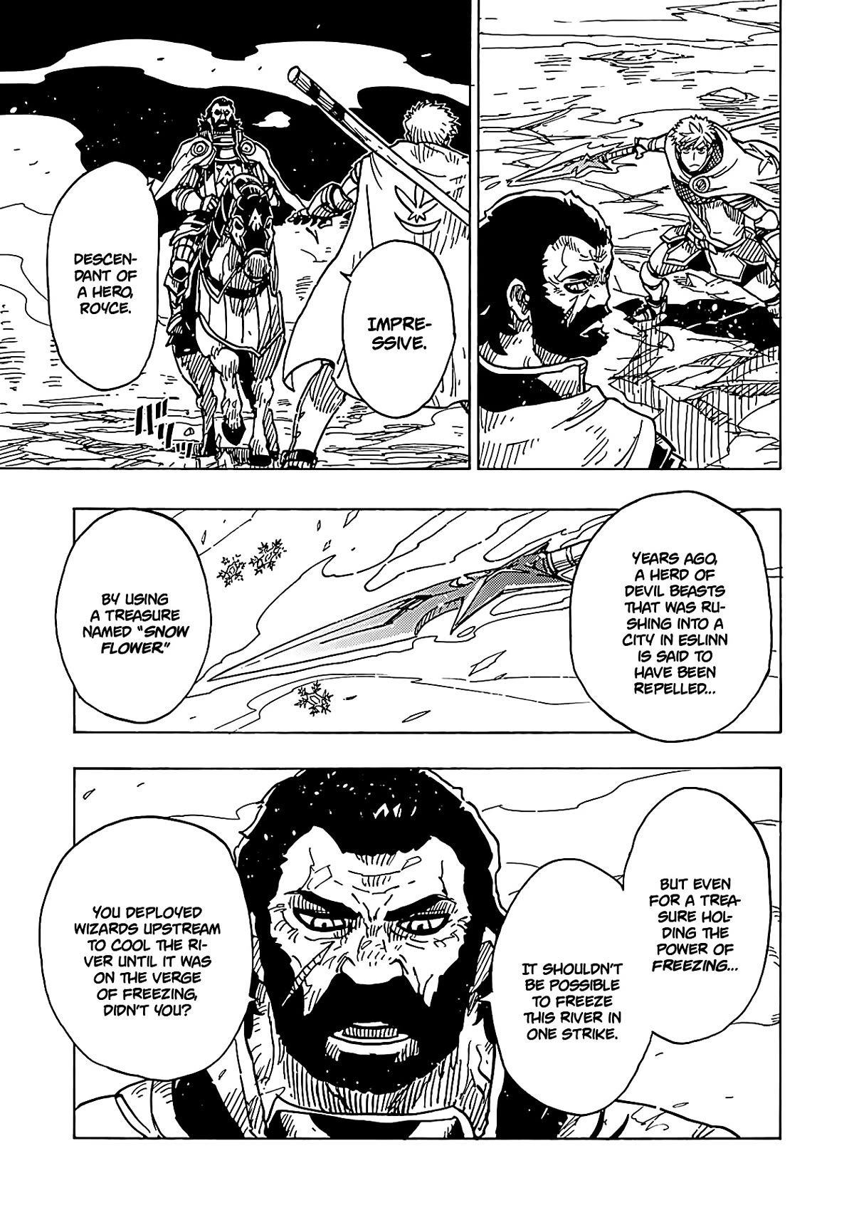 Clevatess - The King of Devil Beasts, the Baby and the Brave of the Undead Chapter 15 page 6 - Chapter 15: Battle on ice