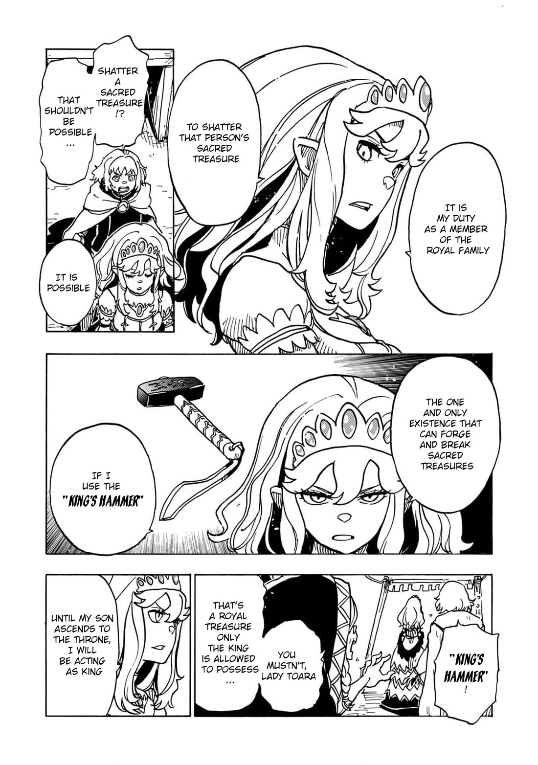 Clevatess - The King of Devil Beasts, the Baby and the Brave of the Undead Chapter 18 page 10 - Chapter 18: The Crown's Princess Sorrow