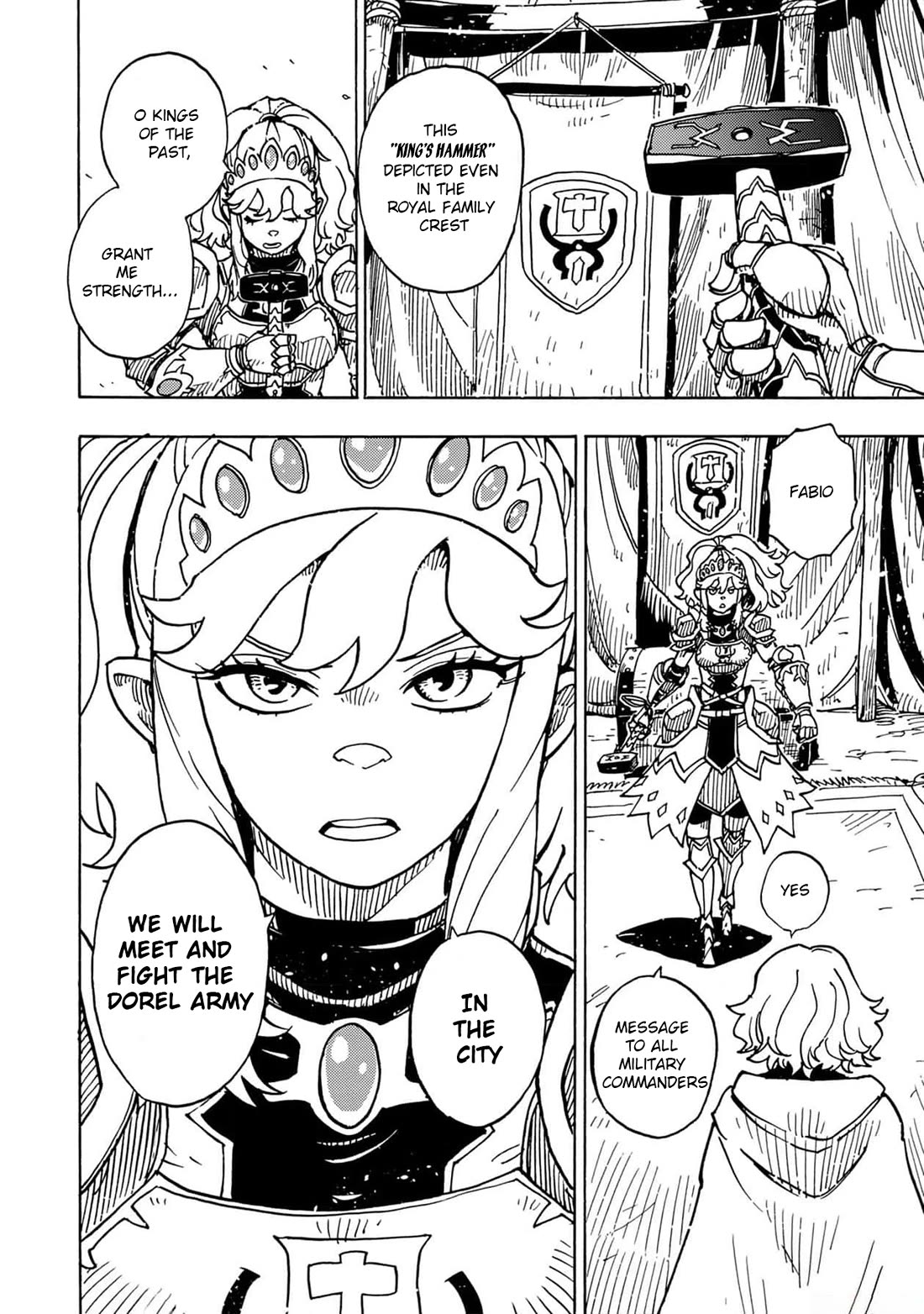 Clevatess - The King of Devil Beasts, the Baby and the Brave of the Undead Chapter 18 page 12 - Chapter 18: The Crown's Princess Sorrow