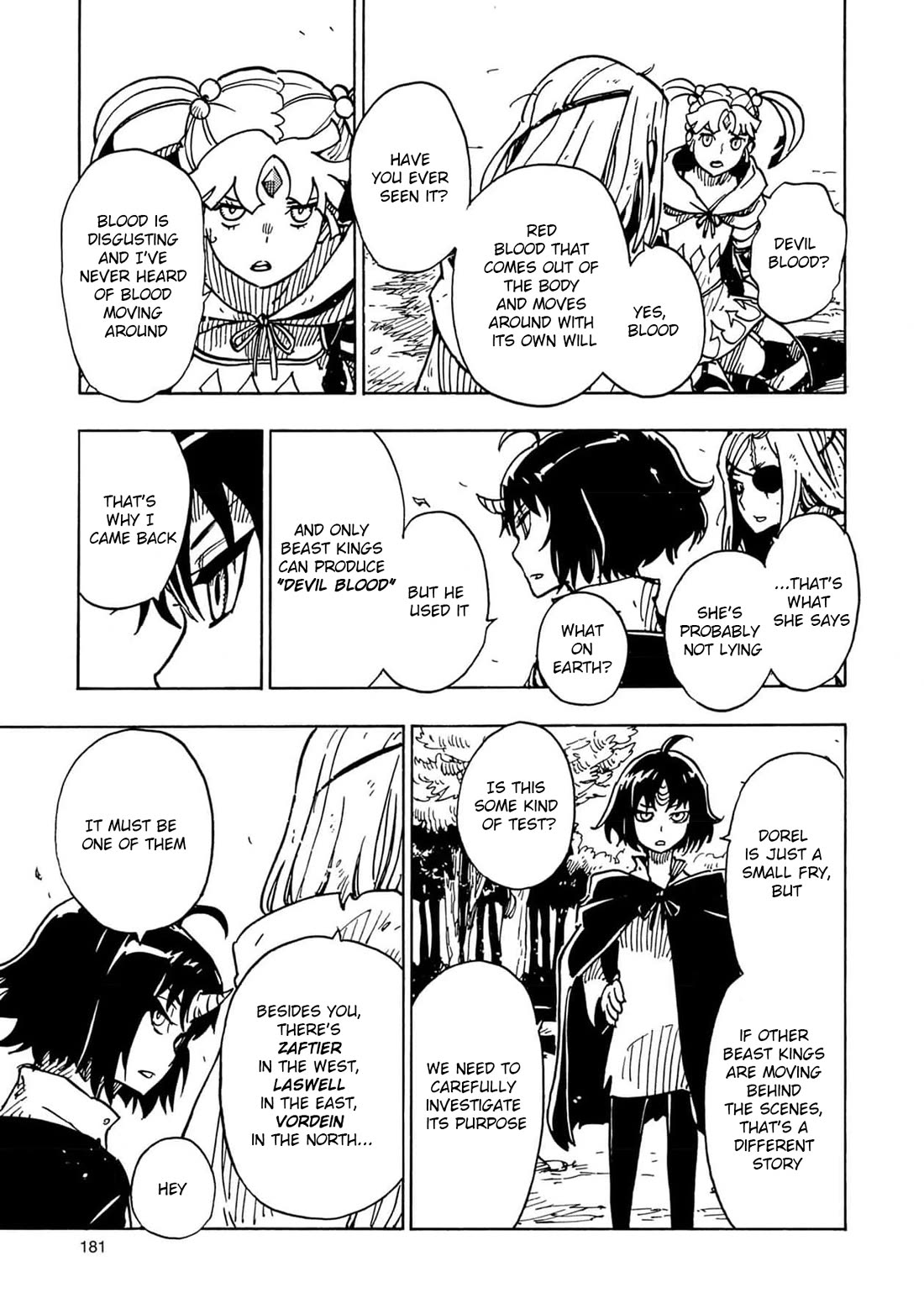 Clevatess - The King of Devil Beasts, the Baby and the Brave of the Undead Chapter 18 page 17 - Chapter 18: The Crown's Princess Sorrow