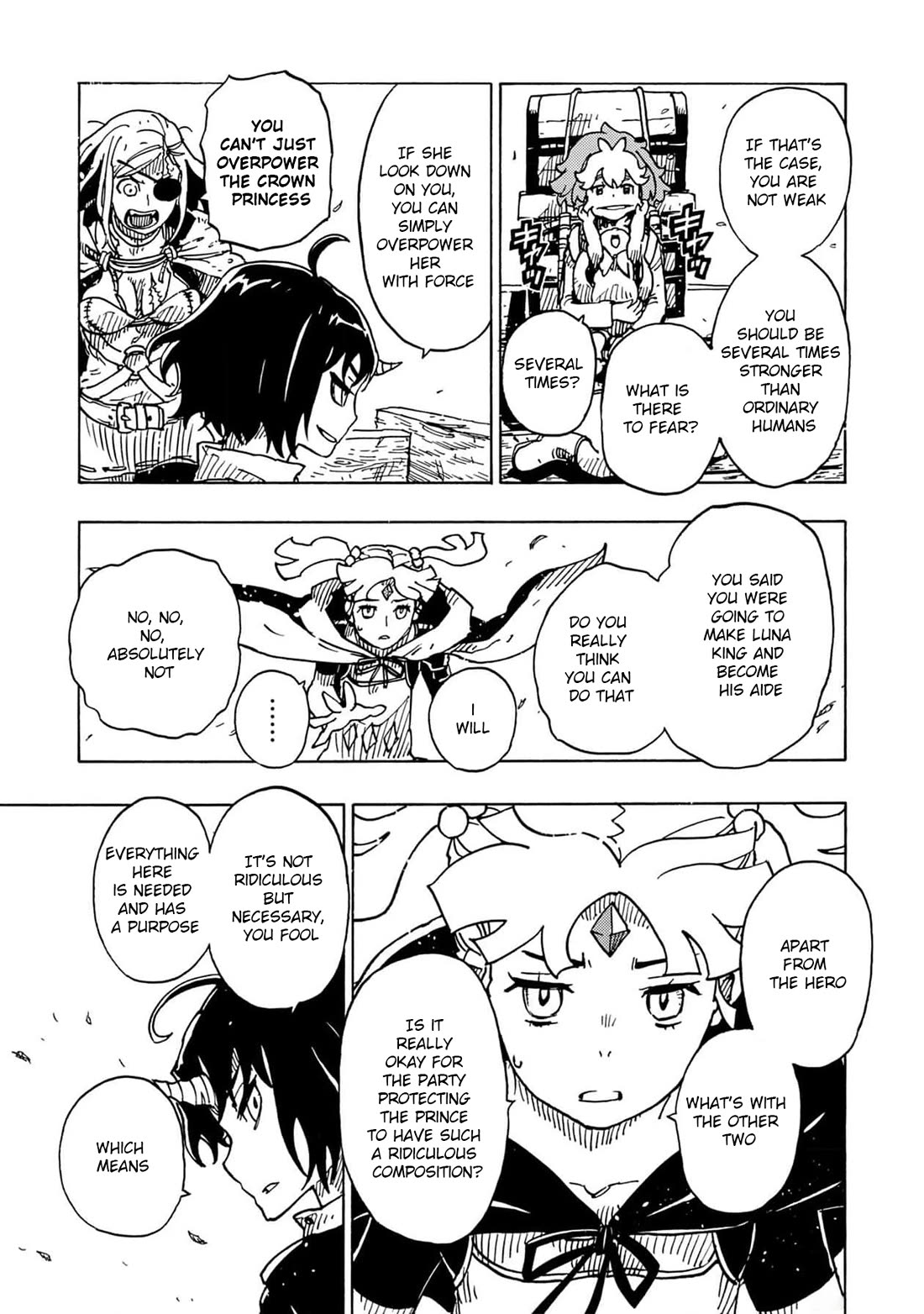Clevatess - The King of Devil Beasts, the Baby and the Brave of the Undead Chapter 18 page 27 - Chapter 18: The Crown's Princess Sorrow