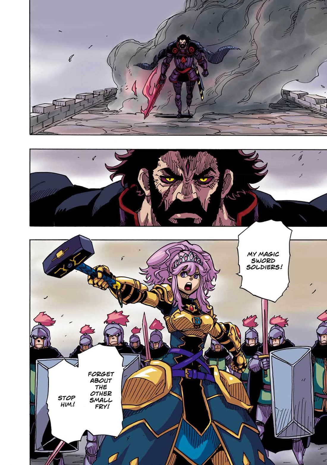 Clevatess - The King of Devil Beasts, the Baby and the Brave of the Undead Chapter 19 page 7 - Chapter 19: Tatical Hidralt