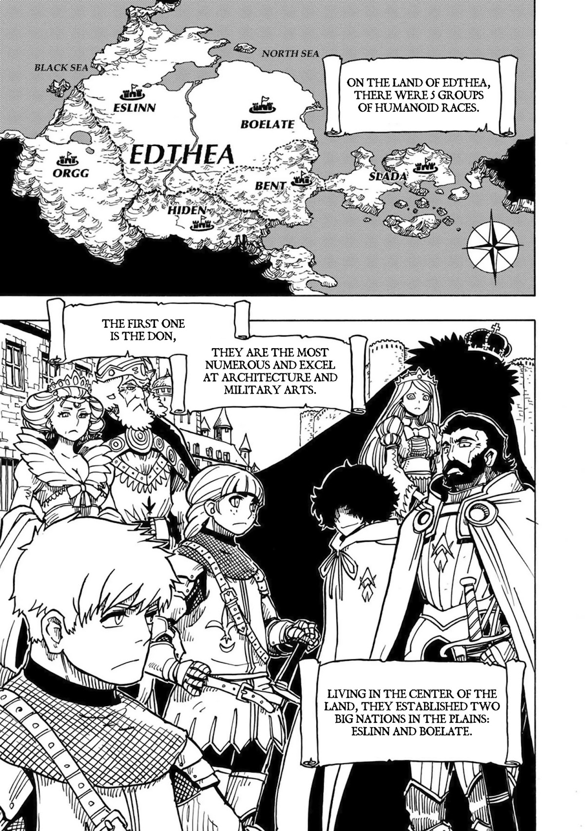 Clevatess - The King of Devil Beasts, the Baby and the Brave of the Undead Chapter 2 page 1 - Chapter 2: The king of devil beast and the baby