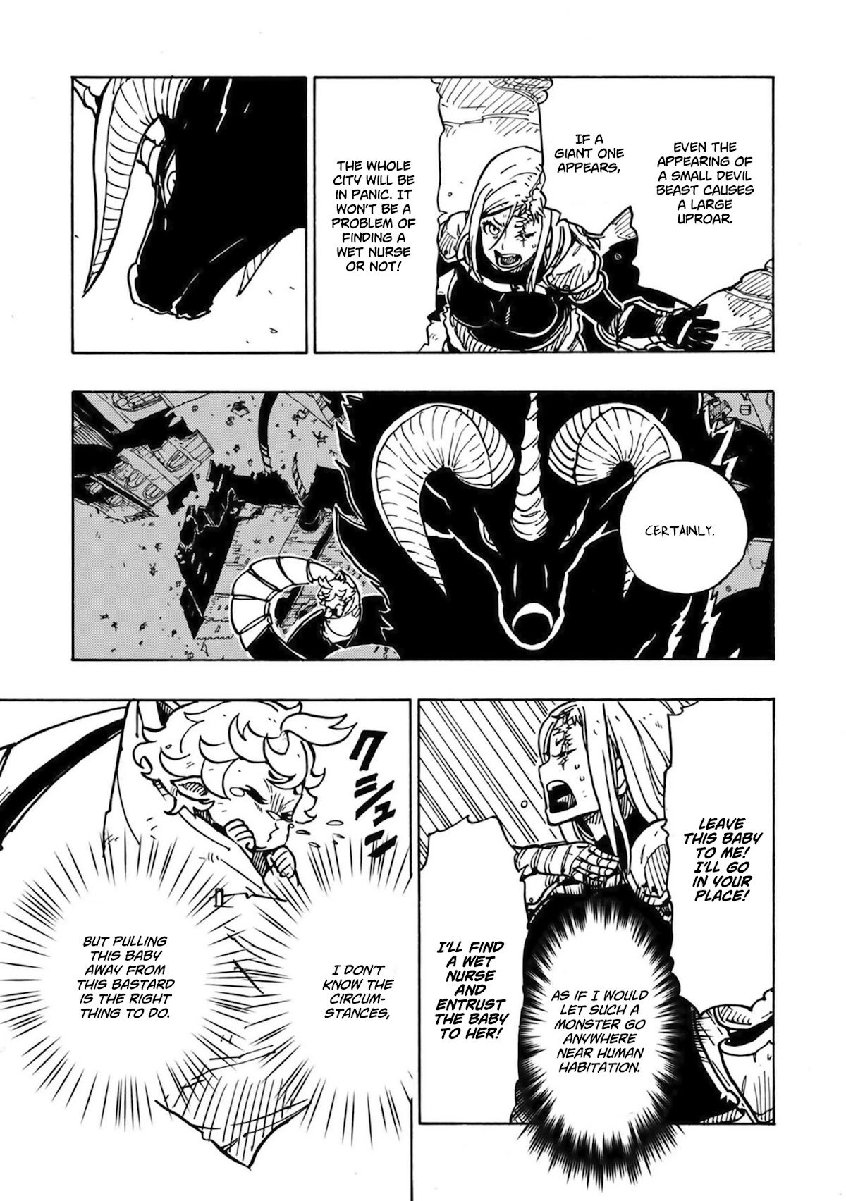 Clevatess - The King of Devil Beasts, the Baby and the Brave of the Undead Chapter 2 page 33 - Chapter 2: The king of devil beast and the baby