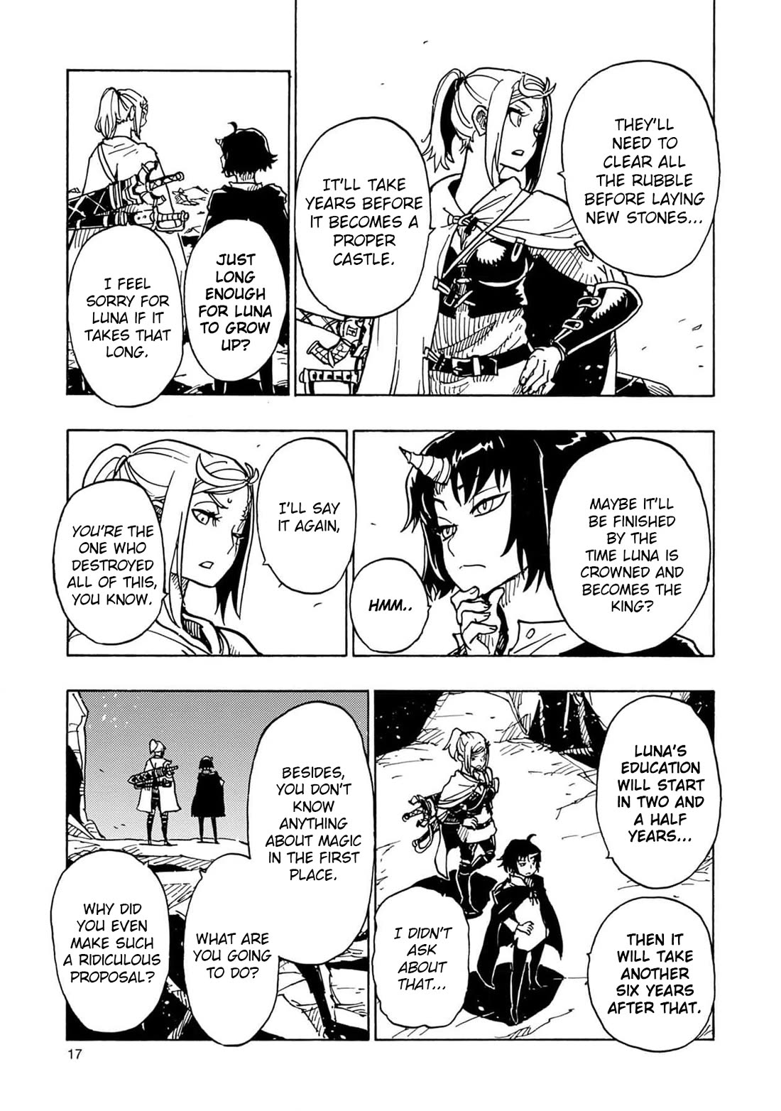 Clevatess - The King of Devil Beasts, the Baby and the Brave of the Undead Chapter 25 page 18 - Chapter 25: The Unbreakable Bridge