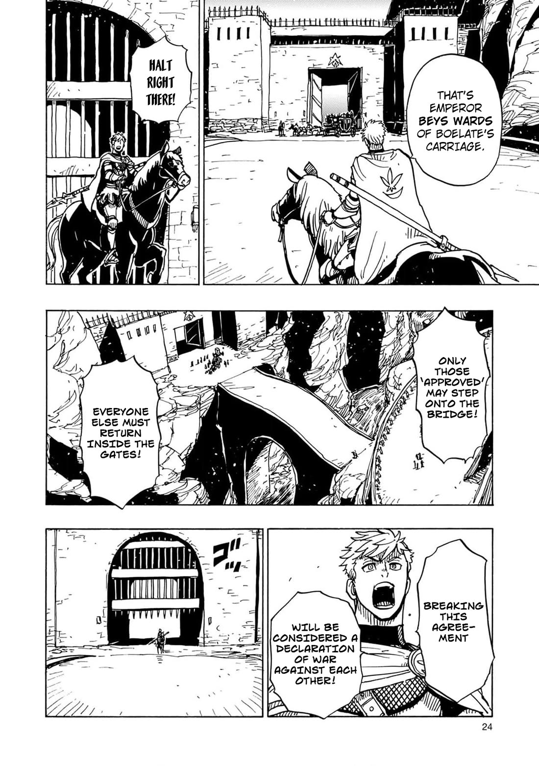 Clevatess - The King of Devil Beasts, the Baby and the Brave of the Undead Chapter 25 page 25 - Chapter 25: The Unbreakable Bridge