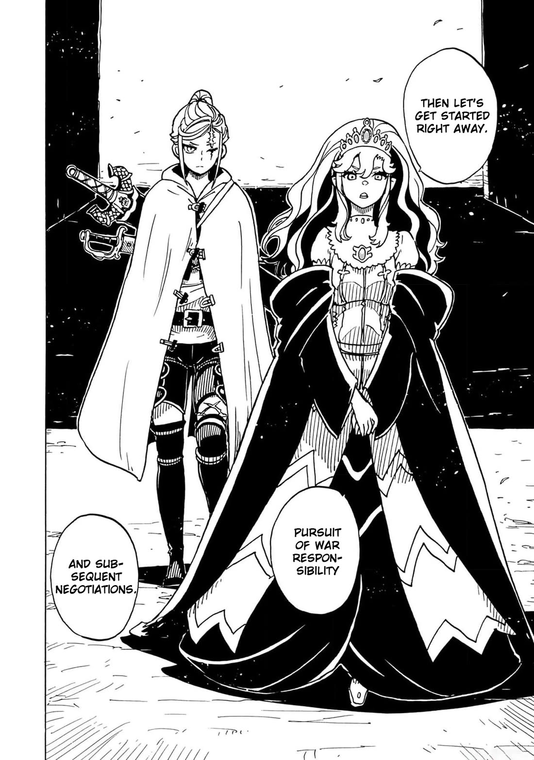 Clevatess - The King of Devil Beasts, the Baby and the Brave of the Undead Chapter 25 page 37 - Chapter 25: The Unbreakable Bridge