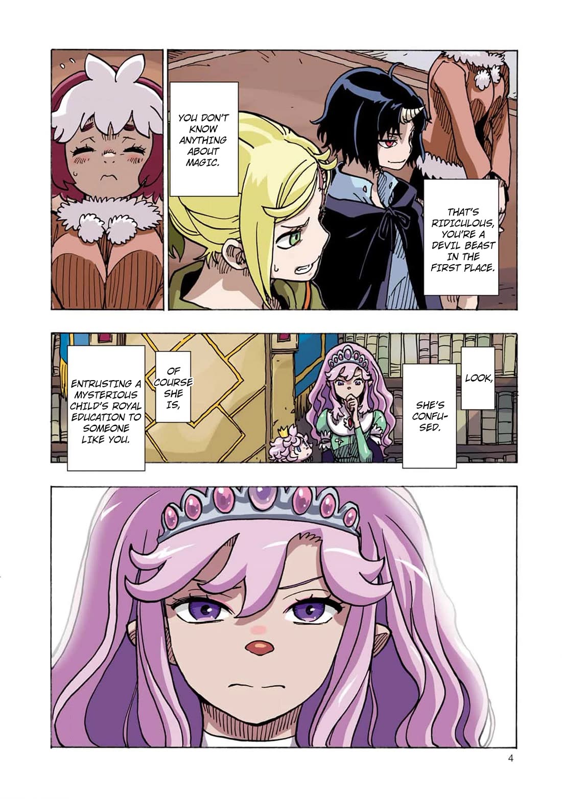 Clevatess - The King of Devil Beasts, the Baby and the Brave of the Undead Chapter 25 page 5 - Chapter 25: The Unbreakable Bridge