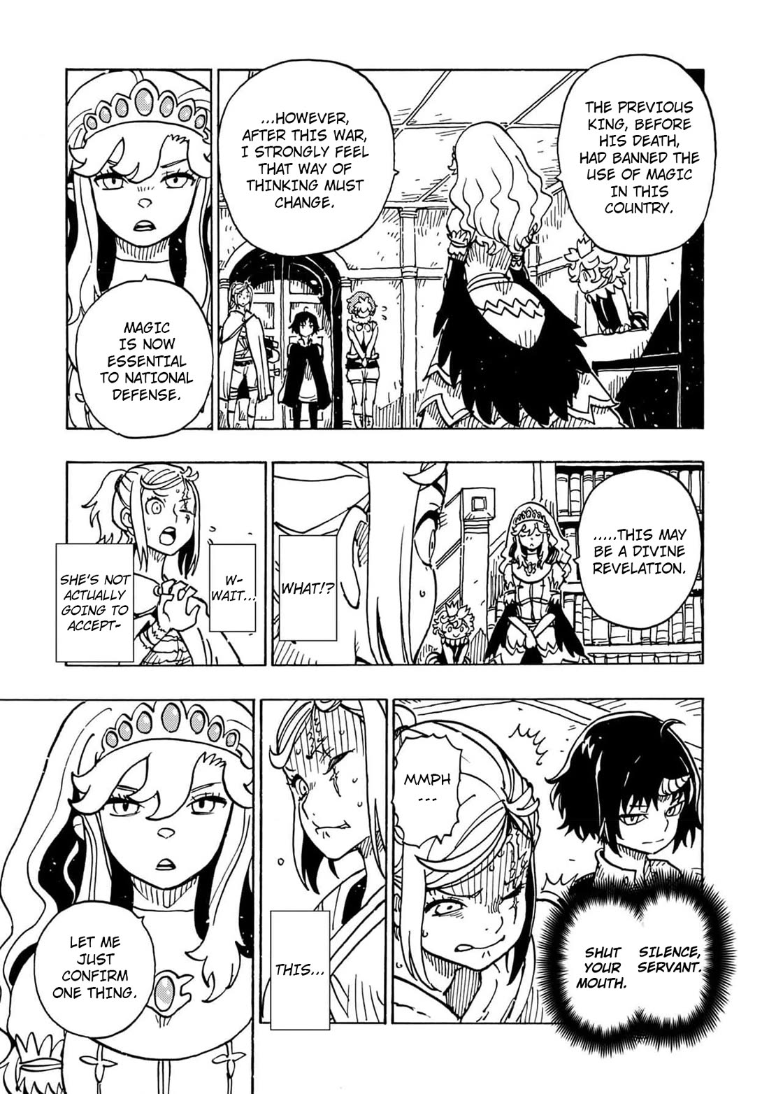 Clevatess - The King of Devil Beasts, the Baby and the Brave of the Undead Chapter 25 page 6 - Chapter 25: The Unbreakable Bridge