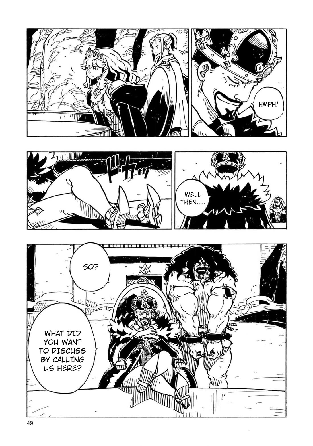 Clevatess - The King of Devil Beasts, the Baby and the Brave of the Undead Chapter 26 page 11 - Chapter 26: Three Nation Conference