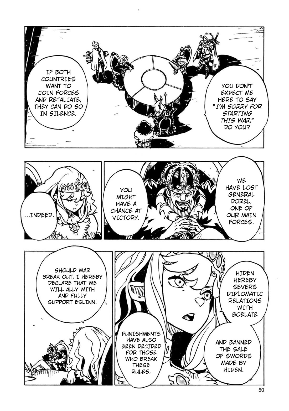 Clevatess - The King of Devil Beasts, the Baby and the Brave of the Undead Chapter 26 page 12 - Chapter 26: Three Nation Conference