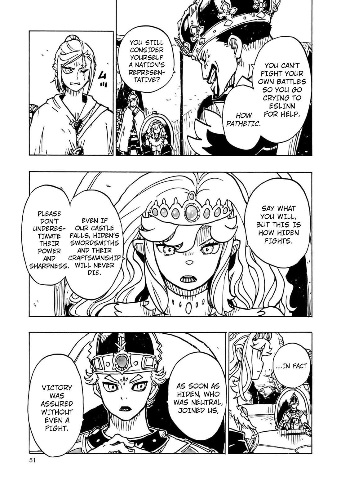 Clevatess - The King of Devil Beasts, the Baby and the Brave of the Undead Chapter 26 page 13 - Chapter 26: Three Nation Conference