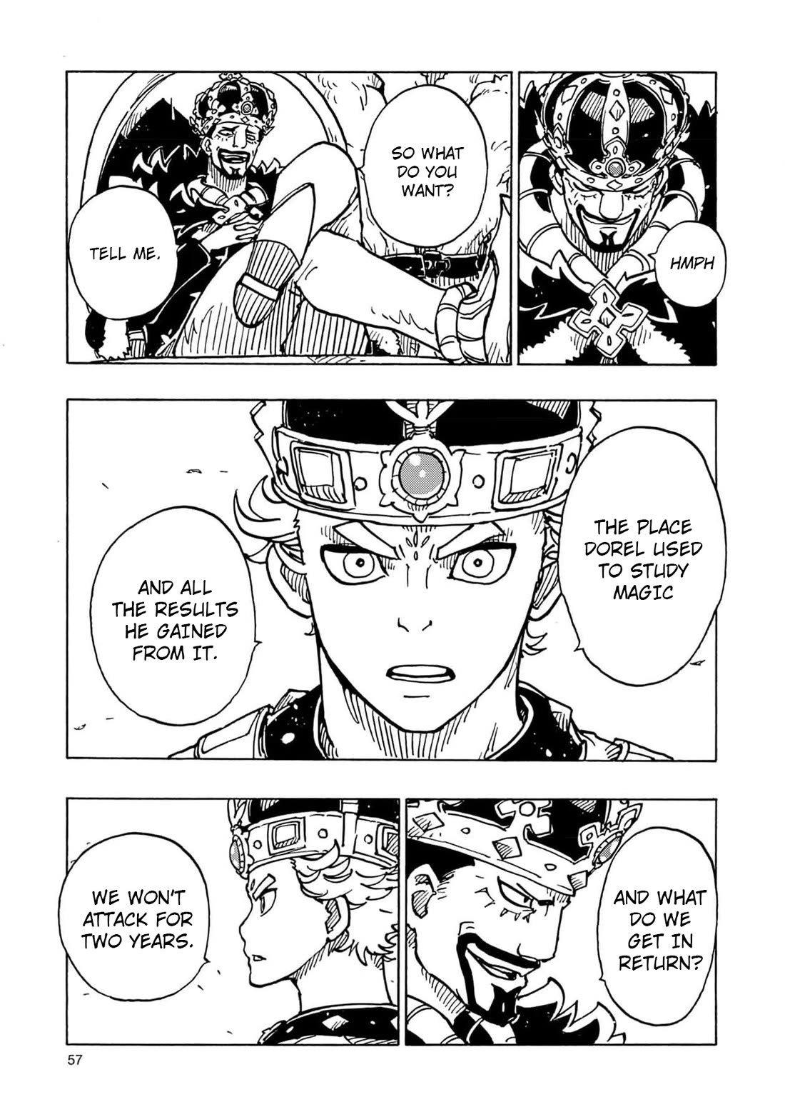 Clevatess - The King of Devil Beasts, the Baby and the Brave of the Undead Chapter 26 page 19 - Chapter 26: Three Nation Conference