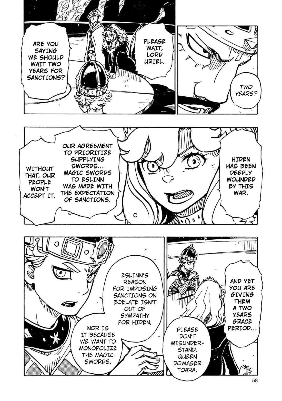 Clevatess - The King of Devil Beasts, the Baby and the Brave of the Undead Chapter 26 page 20 - Chapter 26: Three Nation Conference