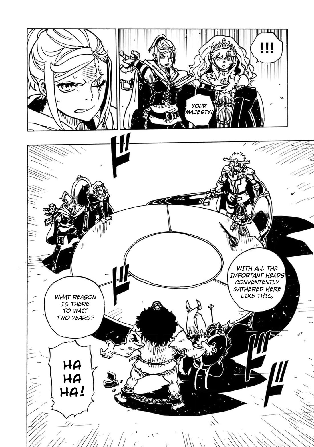 Clevatess - The King of Devil Beasts, the Baby and the Brave of the Undead Chapter 26 page 26 - Chapter 26: Three Nation Conference