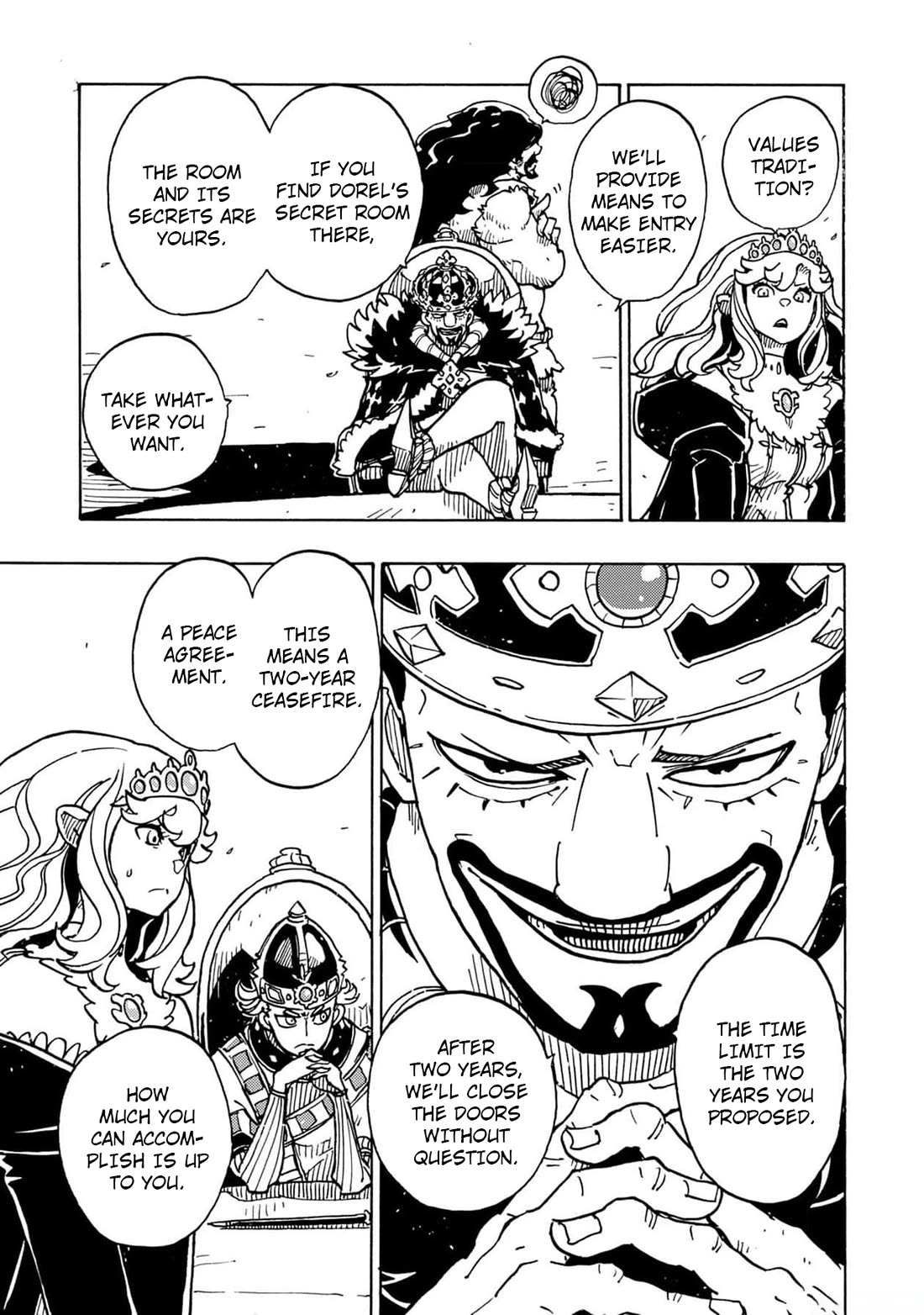 Clevatess - The King of Devil Beasts, the Baby and the Brave of the Undead Chapter 26 page 33 - Chapter 26: Three Nation Conference