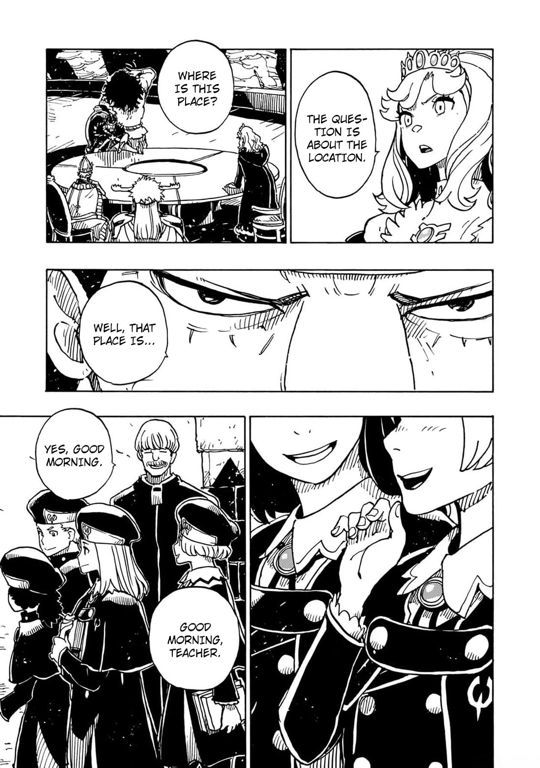 Clevatess - The King of Devil Beasts, the Baby and the Brave of the Undead Chapter 26 page 35 - Chapter 26: Three Nation Conference