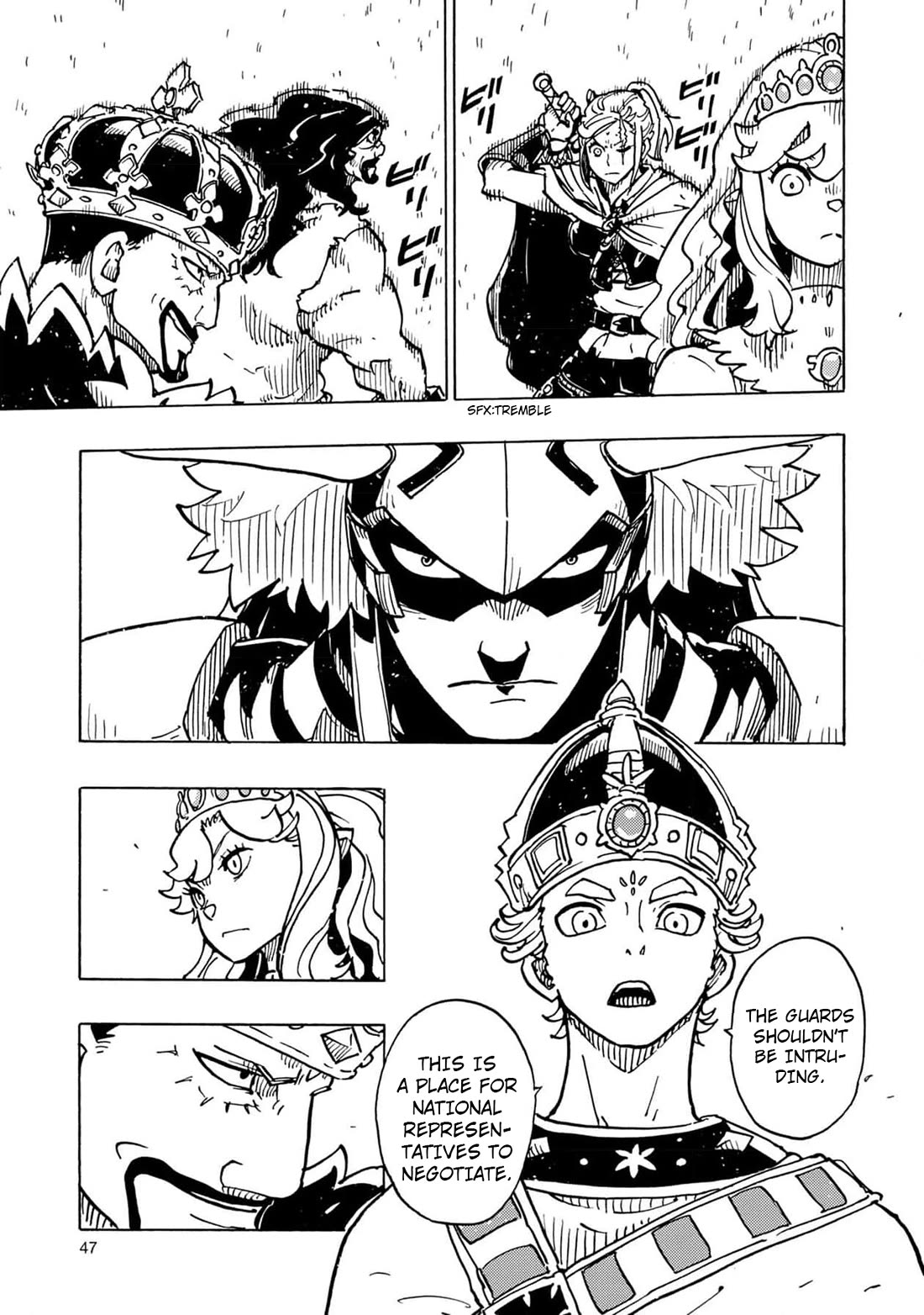 Clevatess - The King of Devil Beasts, the Baby and the Brave of the Undead Chapter 26 page 9 - Chapter 26: Three Nation Conference