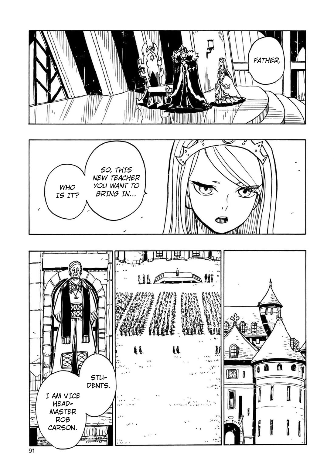 Clevatess - The King of Devil Beasts, the Baby and the Brave of the Undead Chapter 27 page 15 - Chapter 27: Solsein Seminary