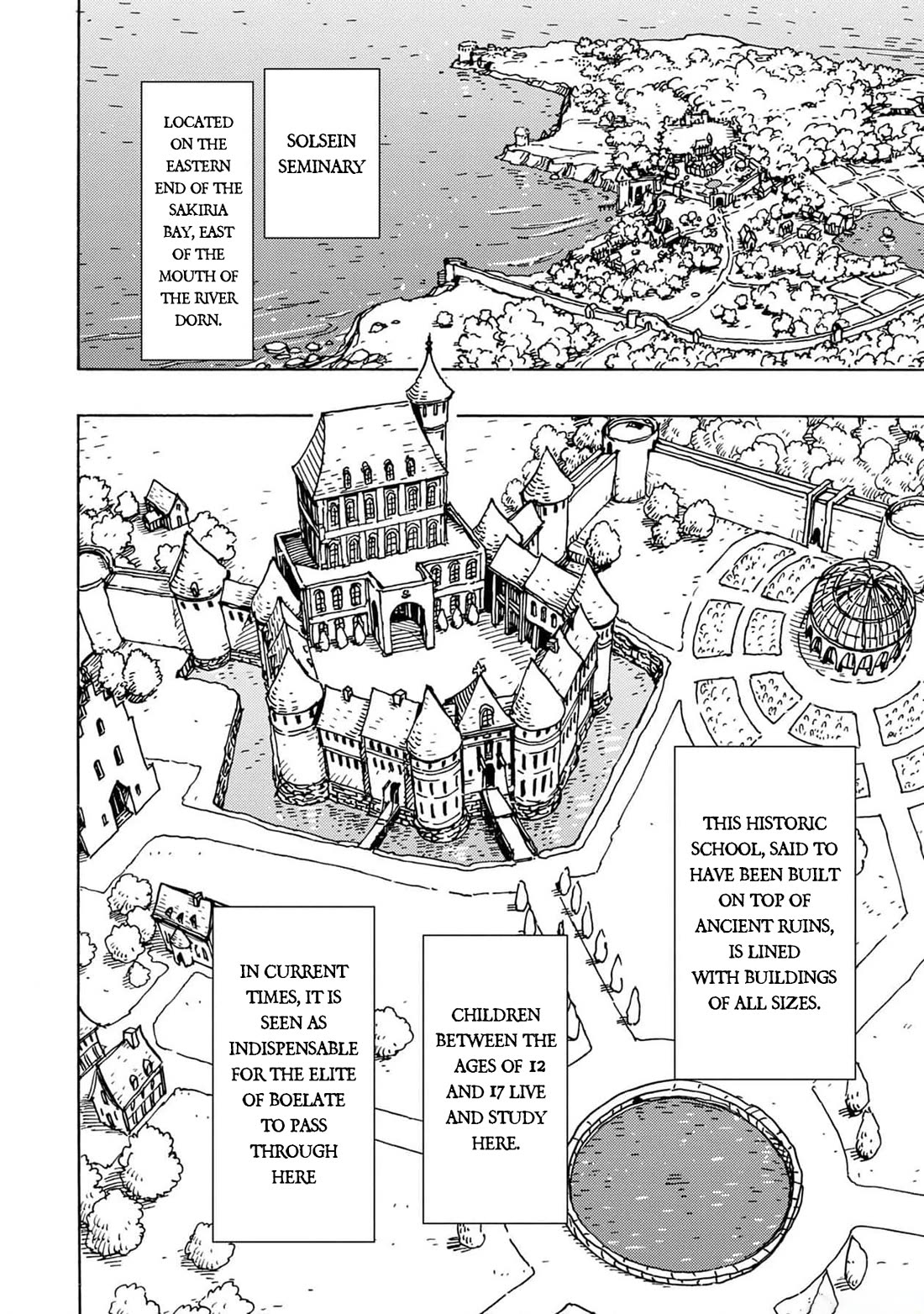 Clevatess - The King of Devil Beasts, the Baby and the Brave of the Undead Chapter 27 page 2 - Chapter 27: Solsein Seminary