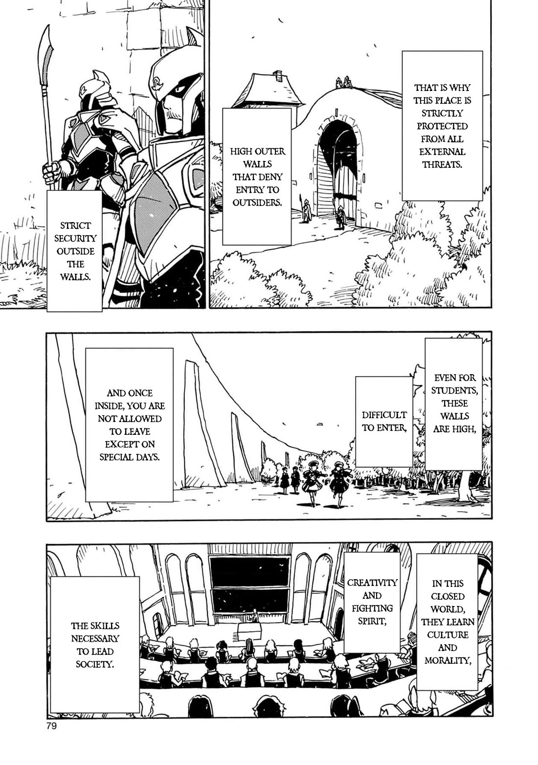 Clevatess - The King of Devil Beasts, the Baby and the Brave of the Undead Chapter 27 page 3 - Chapter 27: Solsein Seminary