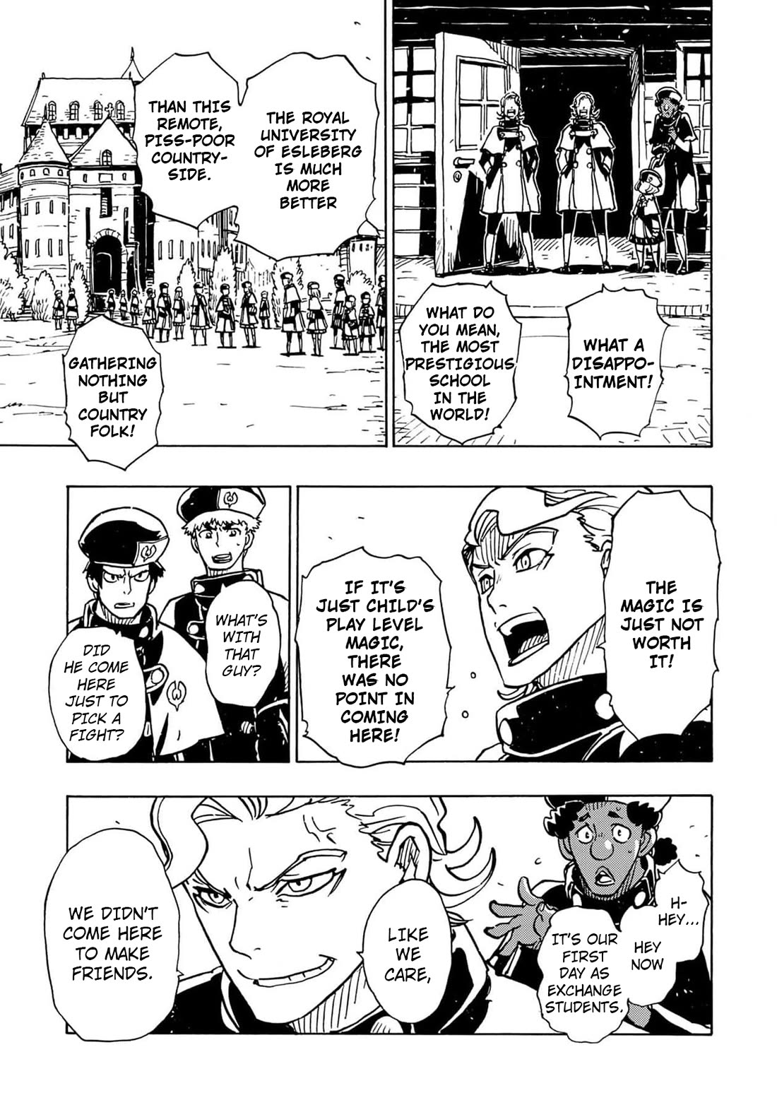 Clevatess - The King of Devil Beasts, the Baby and the Brave of the Undead Chapter 28 page 13 - Chapter 28: 6 Special Exchange Students