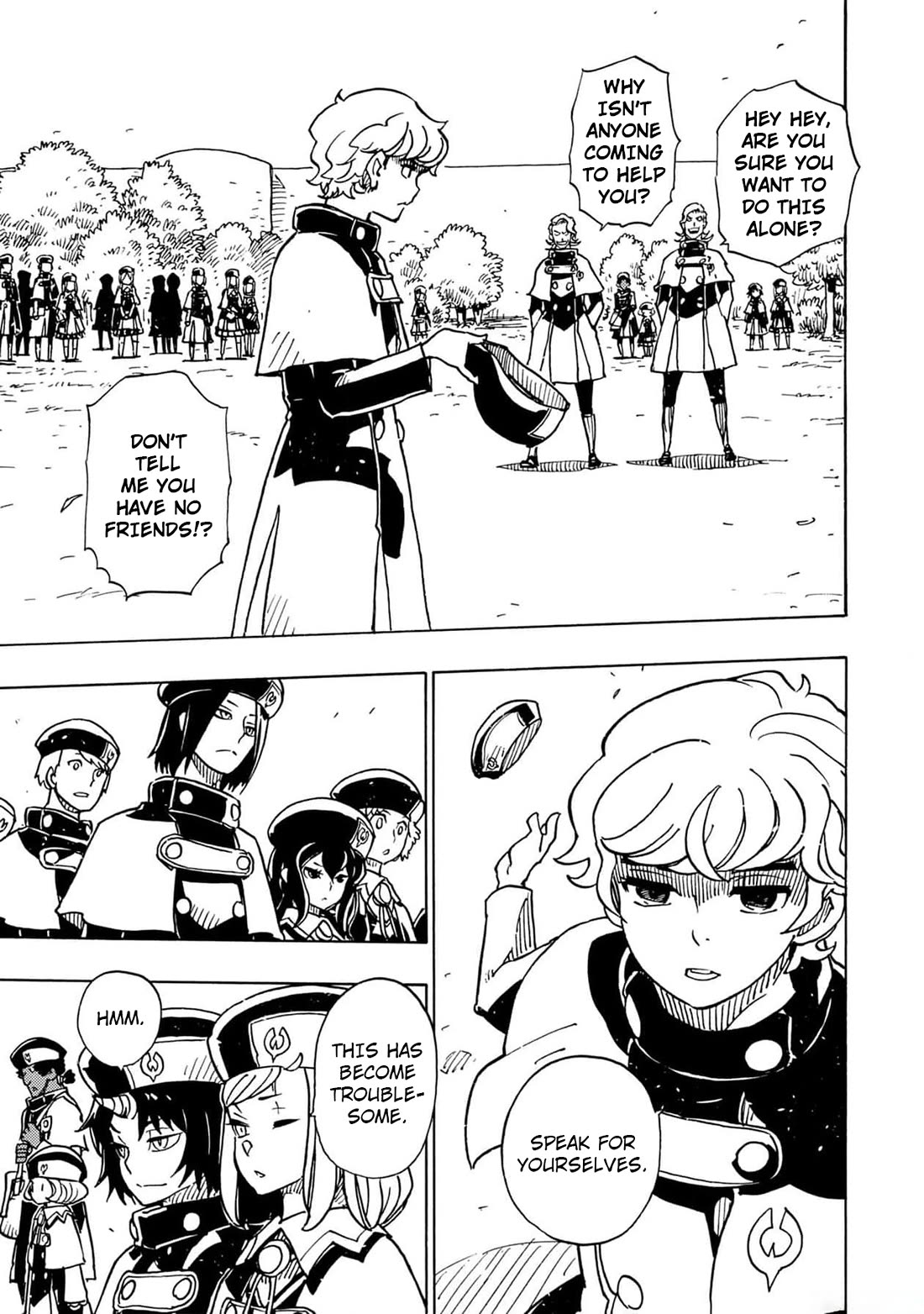 Clevatess - The King of Devil Beasts, the Baby and the Brave of the Undead Chapter 28 page 19 - Chapter 28: 6 Special Exchange Students