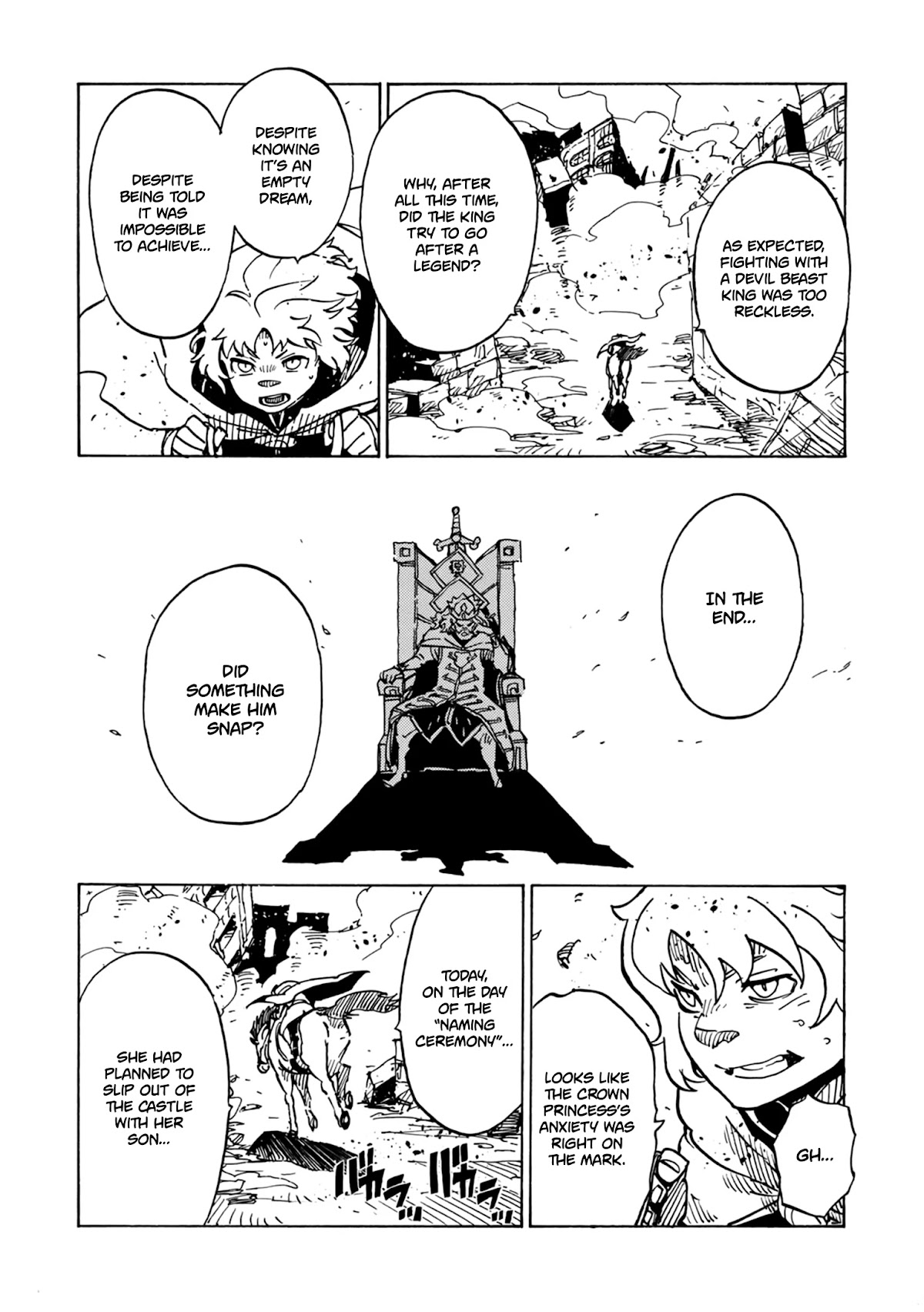 Clevatess - The King of Devil Beasts, the Baby and the Brave of the Undead Chapter 3 page 15 - Chapter 3: The fallen hero