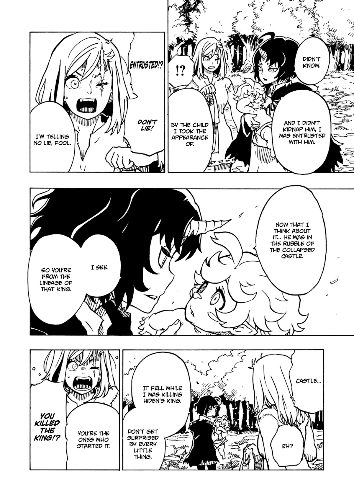 Clevatess - The King of Devil Beasts, the Baby and the Brave of the Undead Chapter 3 page 21 - Chapter 3: The fallen hero