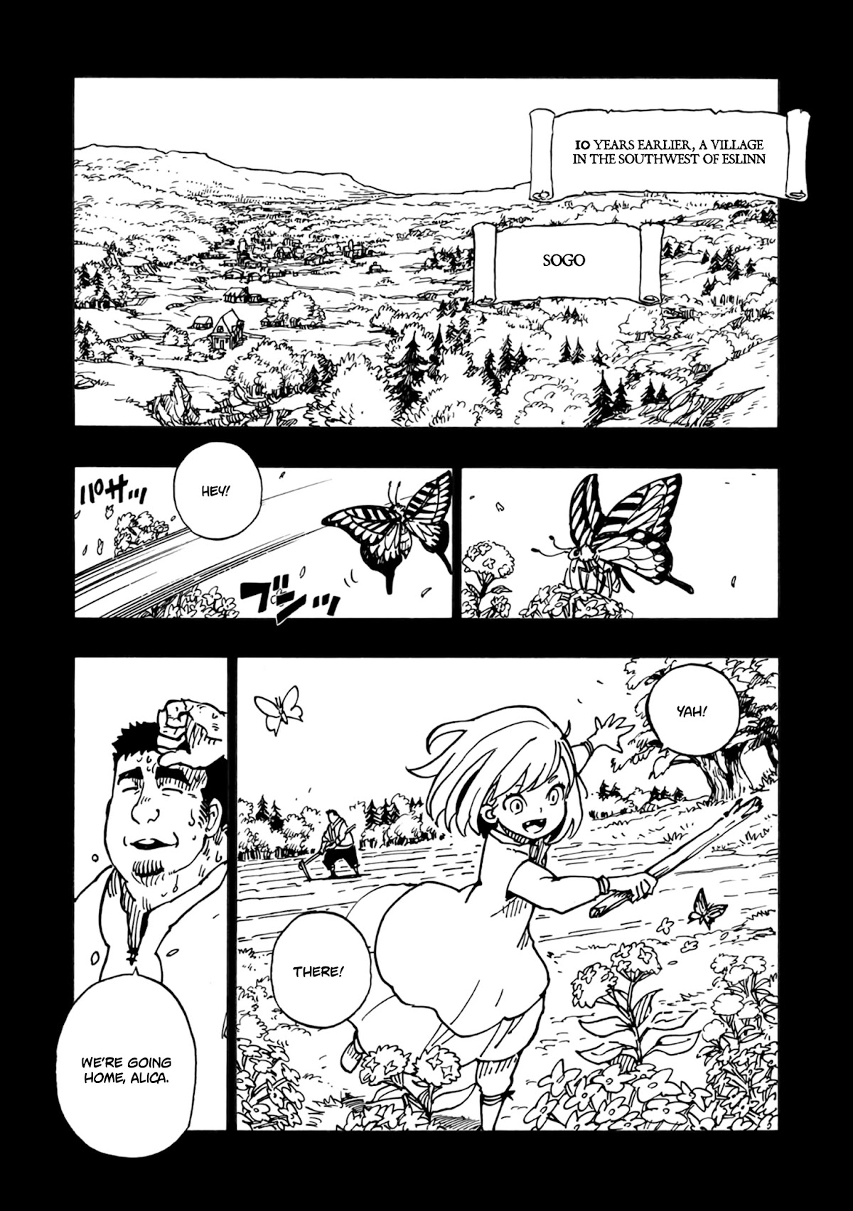 Clevatess - The King of Devil Beasts, the Baby and the Brave of the Undead Chapter 3 page 3 - Chapter 3: The fallen hero