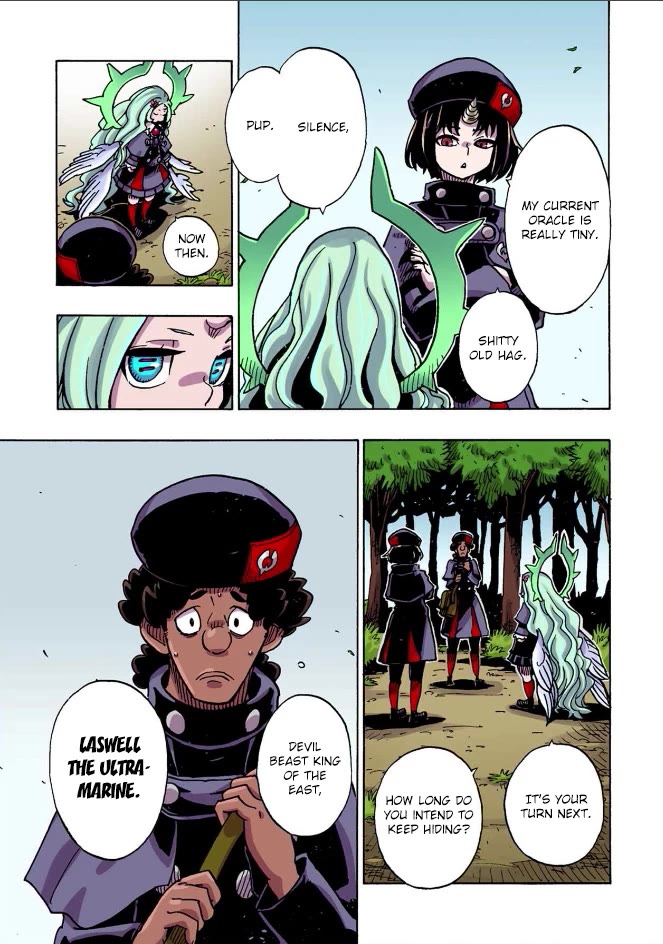 Clevatess - The King of Devil Beasts, the Baby and the Brave of the Undead Chapter 33 page 10 - Chapter 33: The Legend of the Hero and the Town of Origin